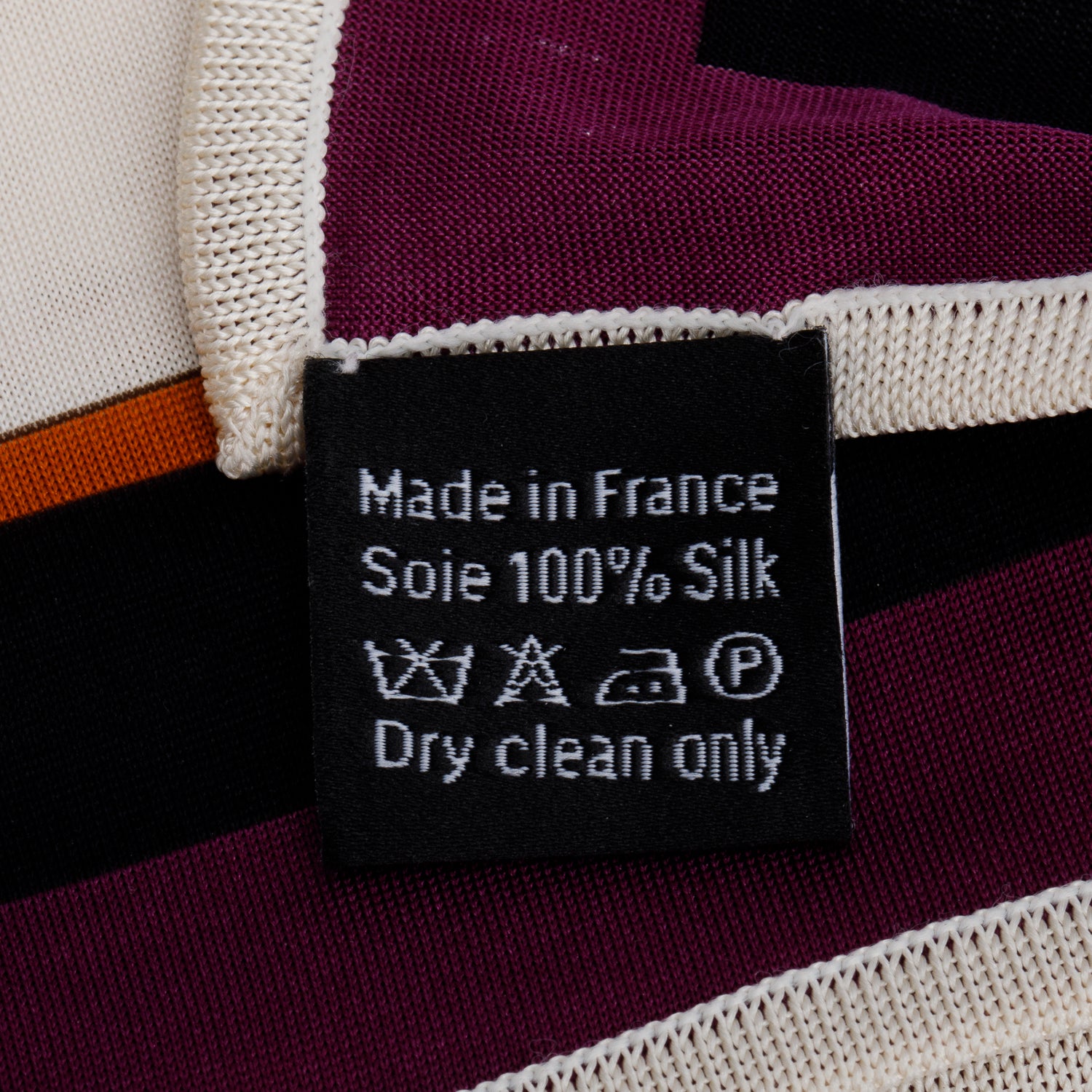 Hermes Multicolor 'Arcs En Ciel' Silk Scarf 90