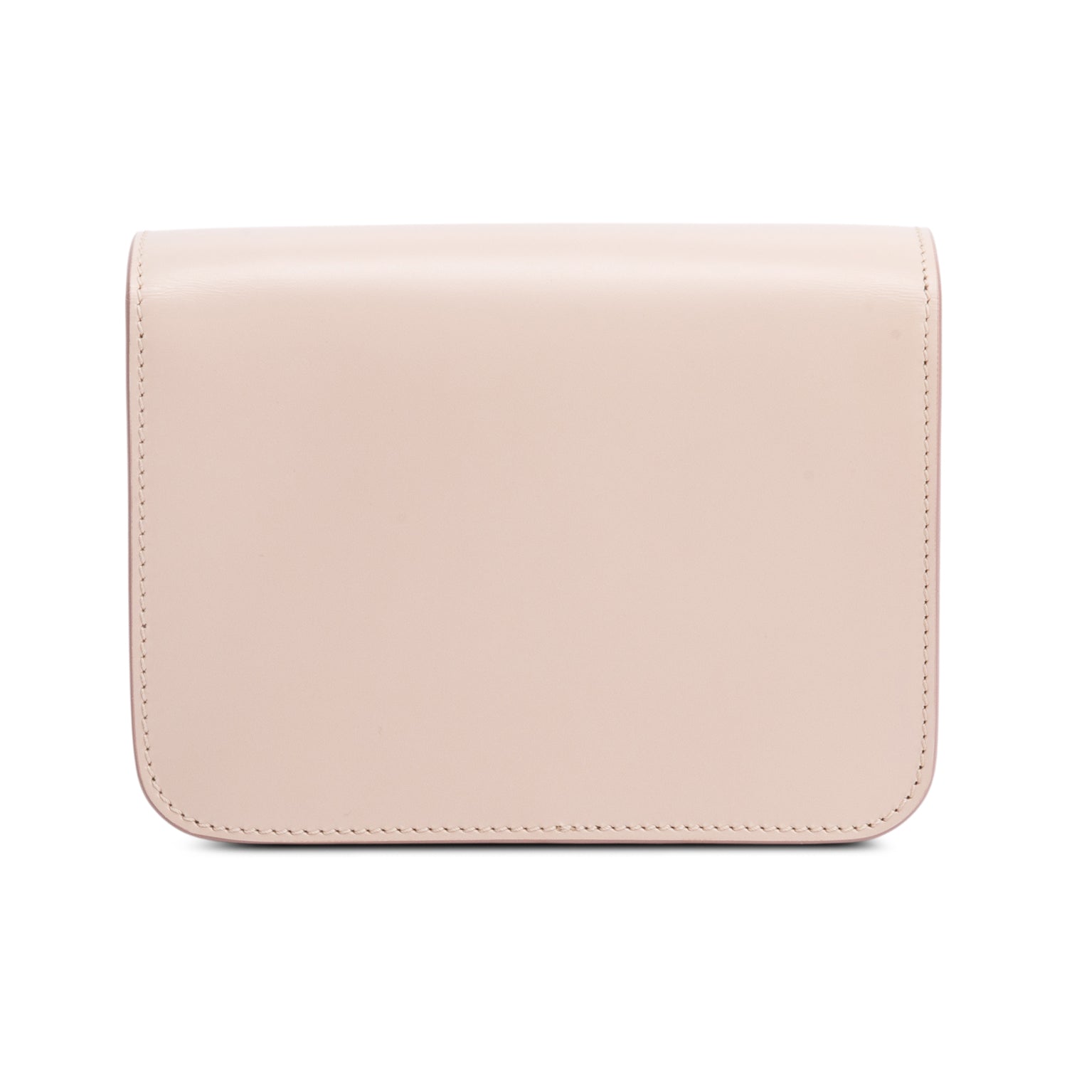 Burberry 2022 Pink Smooth Calfskin Leather Small TB Crossbody Bag w/ Receipt