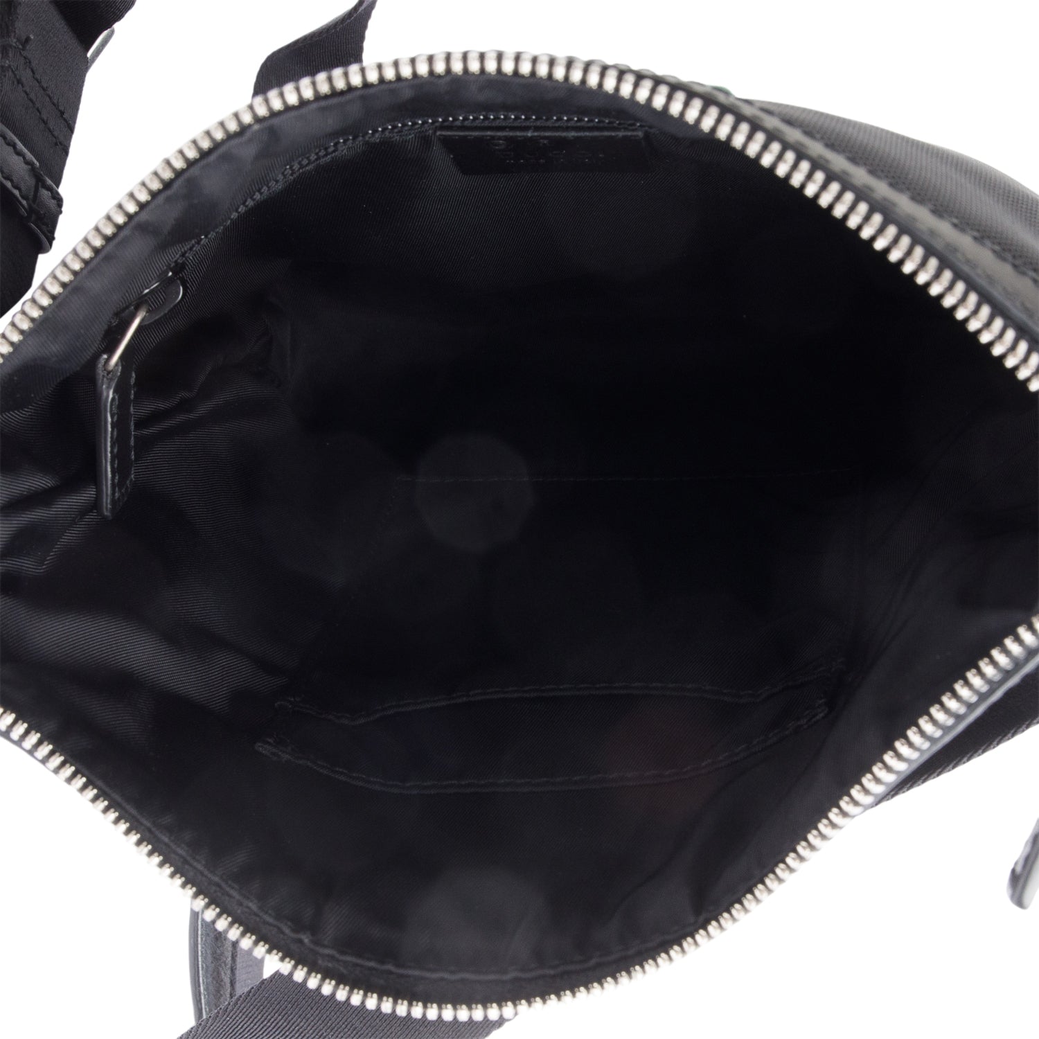 Gucci Black Techno Canvas Web Small Messenger Bag