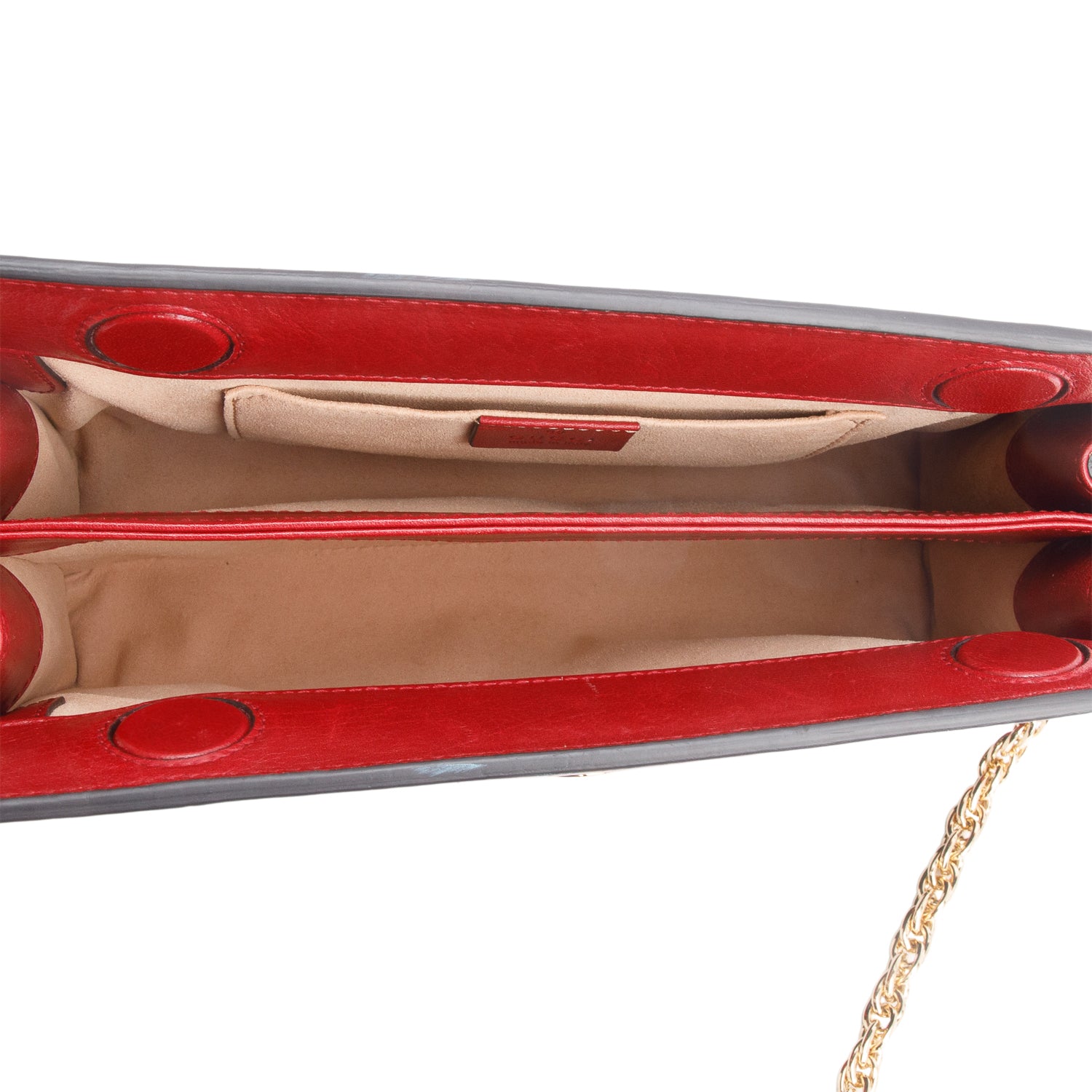 Gucci Blue Suede Red Patent Leather Web Ophidia Medium Chain Shoulder Bag