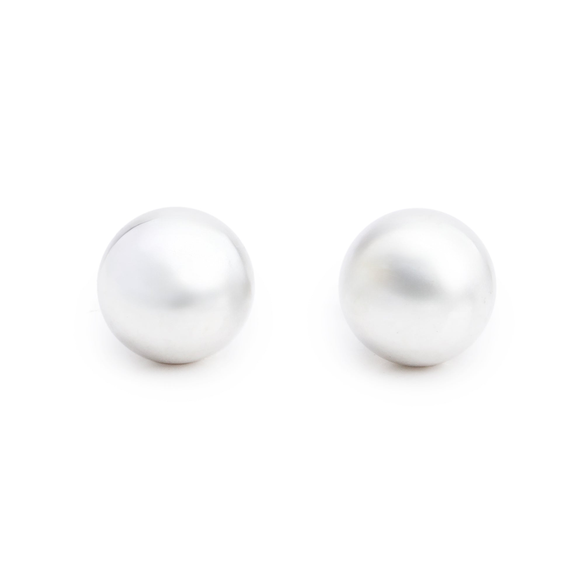 Tiffany & Co. Sterling Silver HardWear 10 MM Ball Earrings
