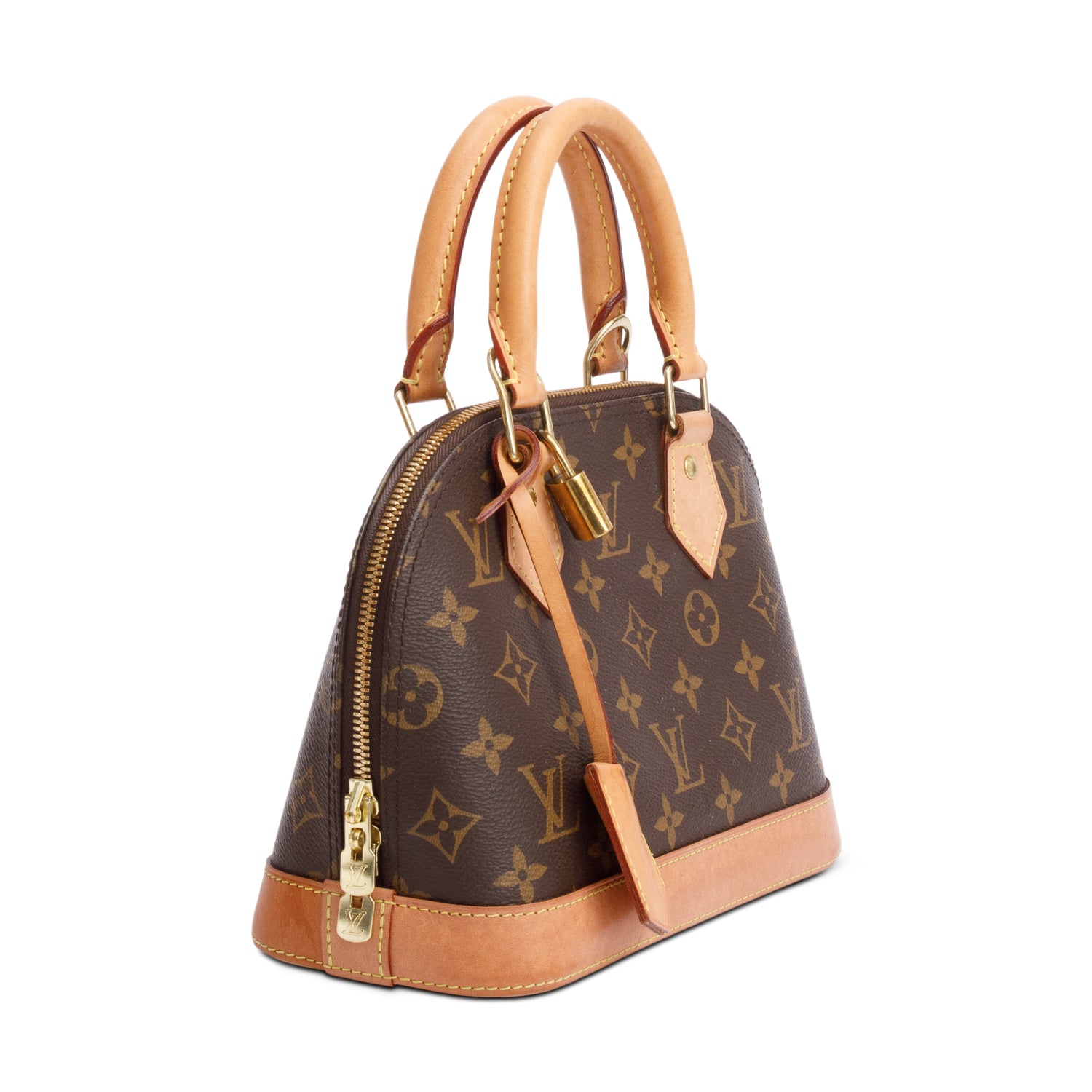 Louis Vuitton Monogram Alma BB w/ Strap, Receipt & Box