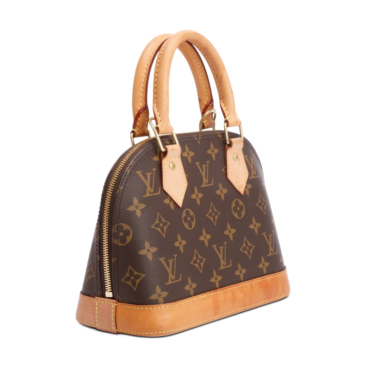 Louis Vuitton Monogram Alma BB w/ Strap, Receipt & Box