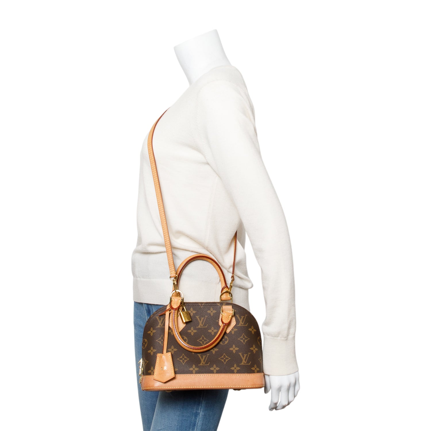 Louis Vuitton Monogram Alma BB w/ Strap, Receipt & Box