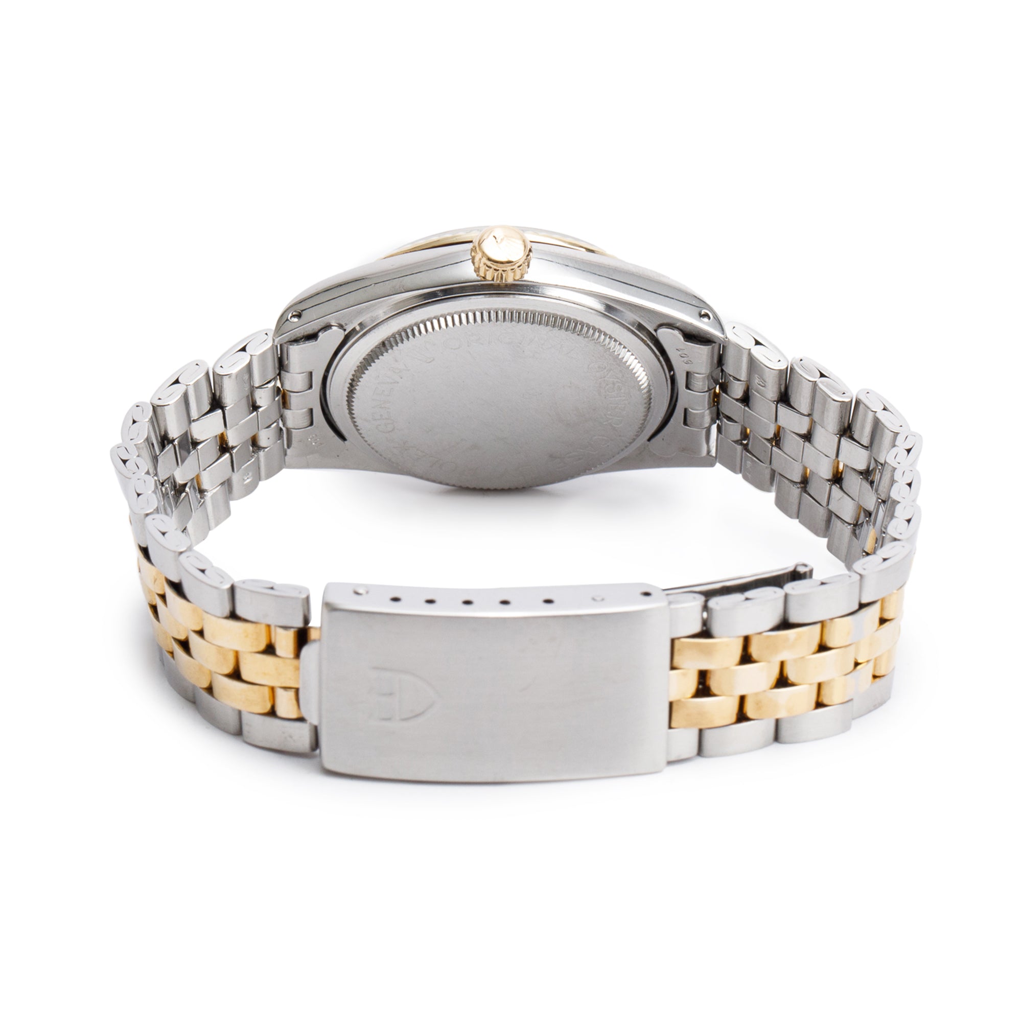 Tudor Vintage Stainless Steel & 14k Yellow Gold Prince OysterDate 32 MM Automatic Watch 72033 w/ Box & Papers