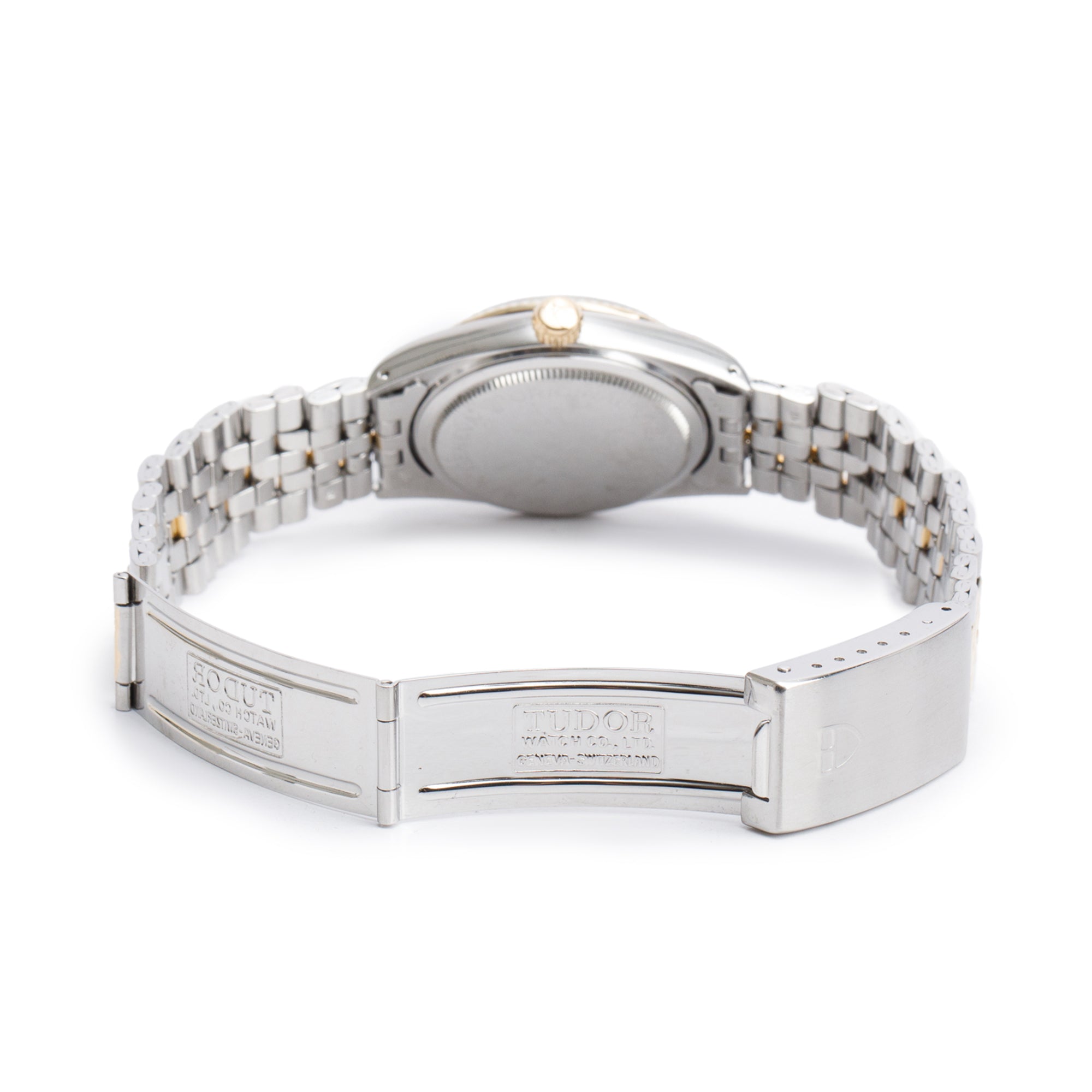 Tudor Vintage Stainless Steel & 14k Yellow Gold Prince OysterDate 32 MM Automatic Watch 72033 w/ Box & Papers