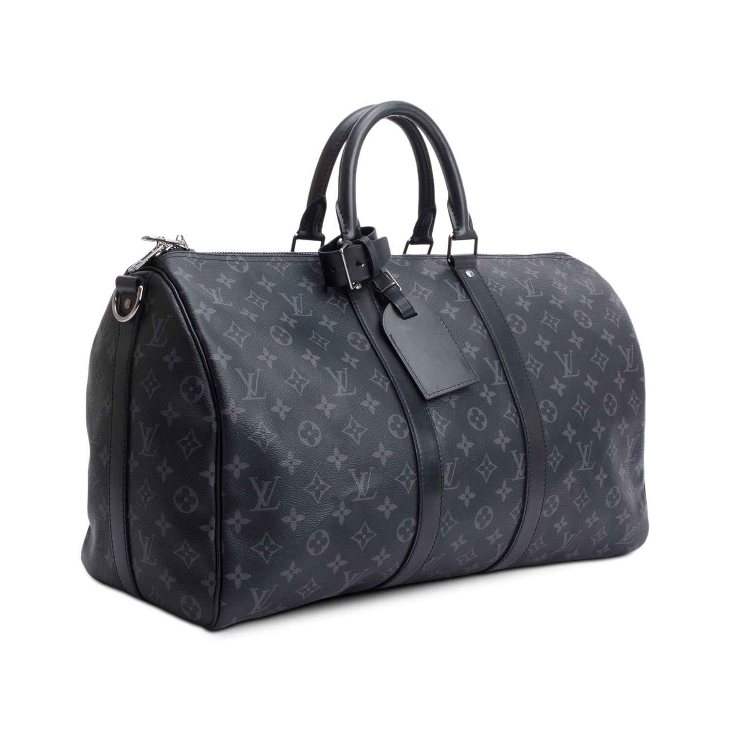 Louis Vuitton Monogram Eclipse Keepall Bandouliere 45