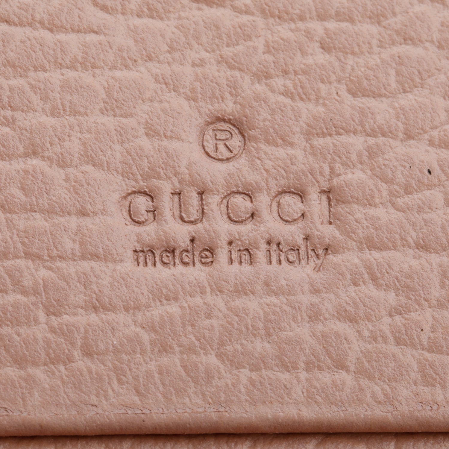 Gucci Pink GG Marmont Leather Card Case Wallet w/ Box