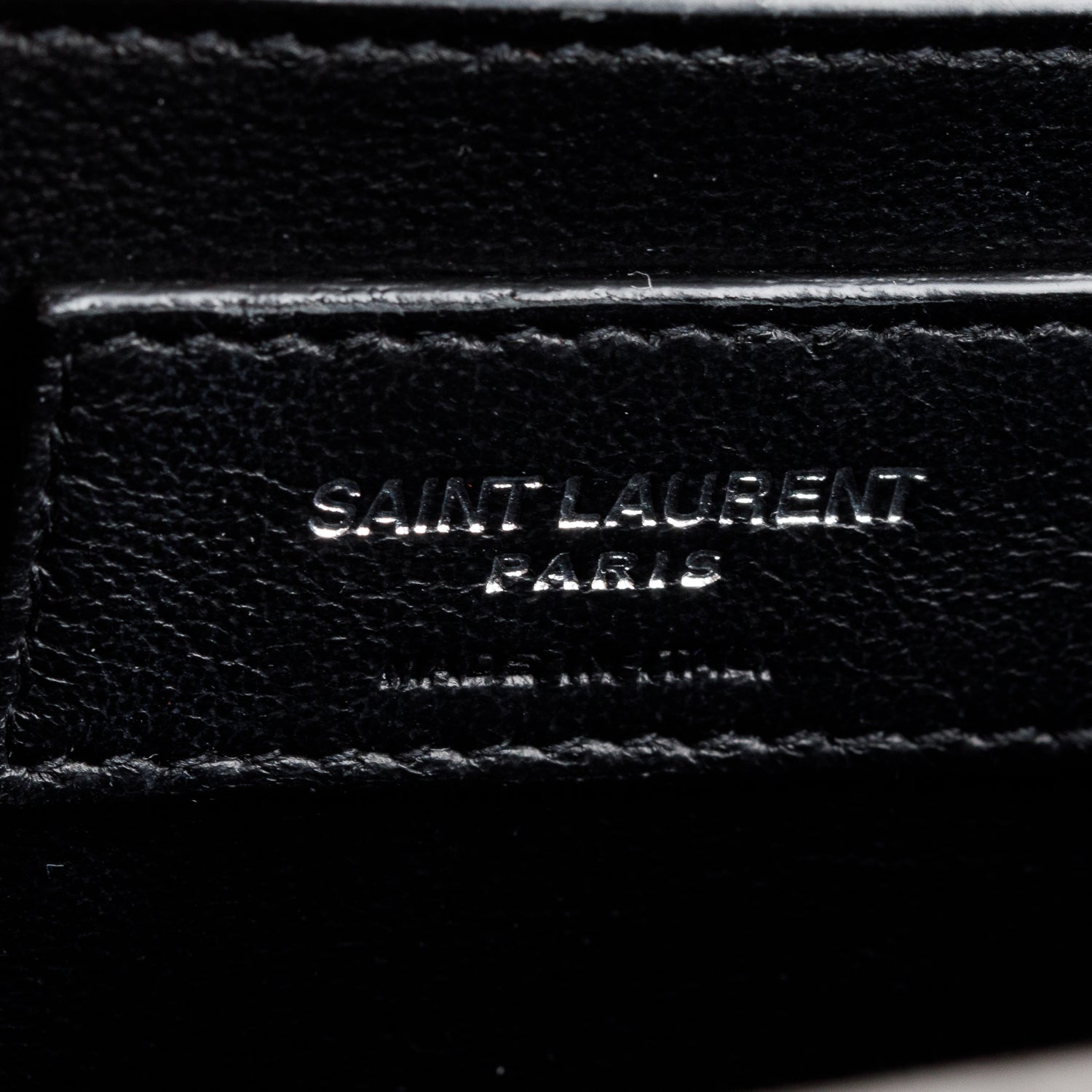 Saint Laurent 2020 Grey Grained De Poudre Medium Envelope Shoulder Bag