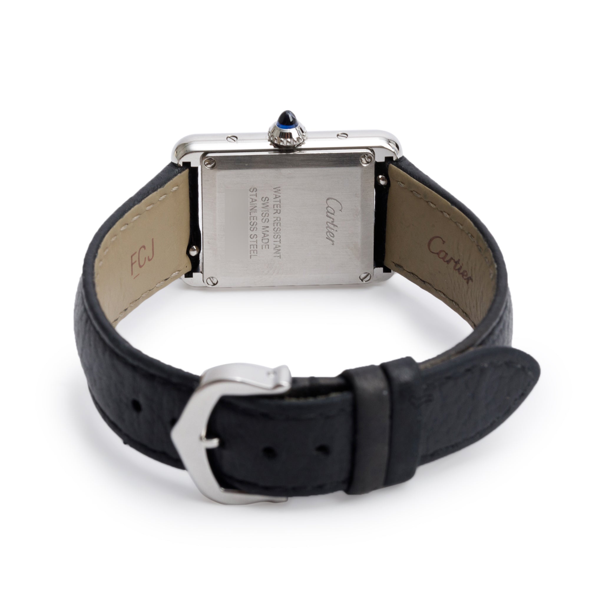 Cartier 2023 Stainless Steel Tank Must de Cartier Quartz Watch, Small Model 4322 w/ Box & Papers