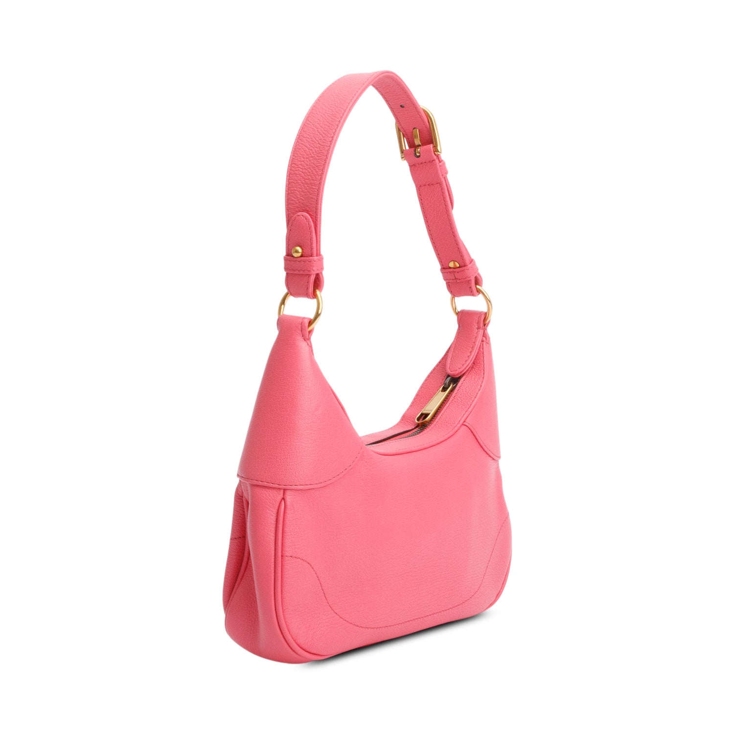 Gucci Pink Calfskin Leather Double GG Small Aphrodite Shoulder Bag