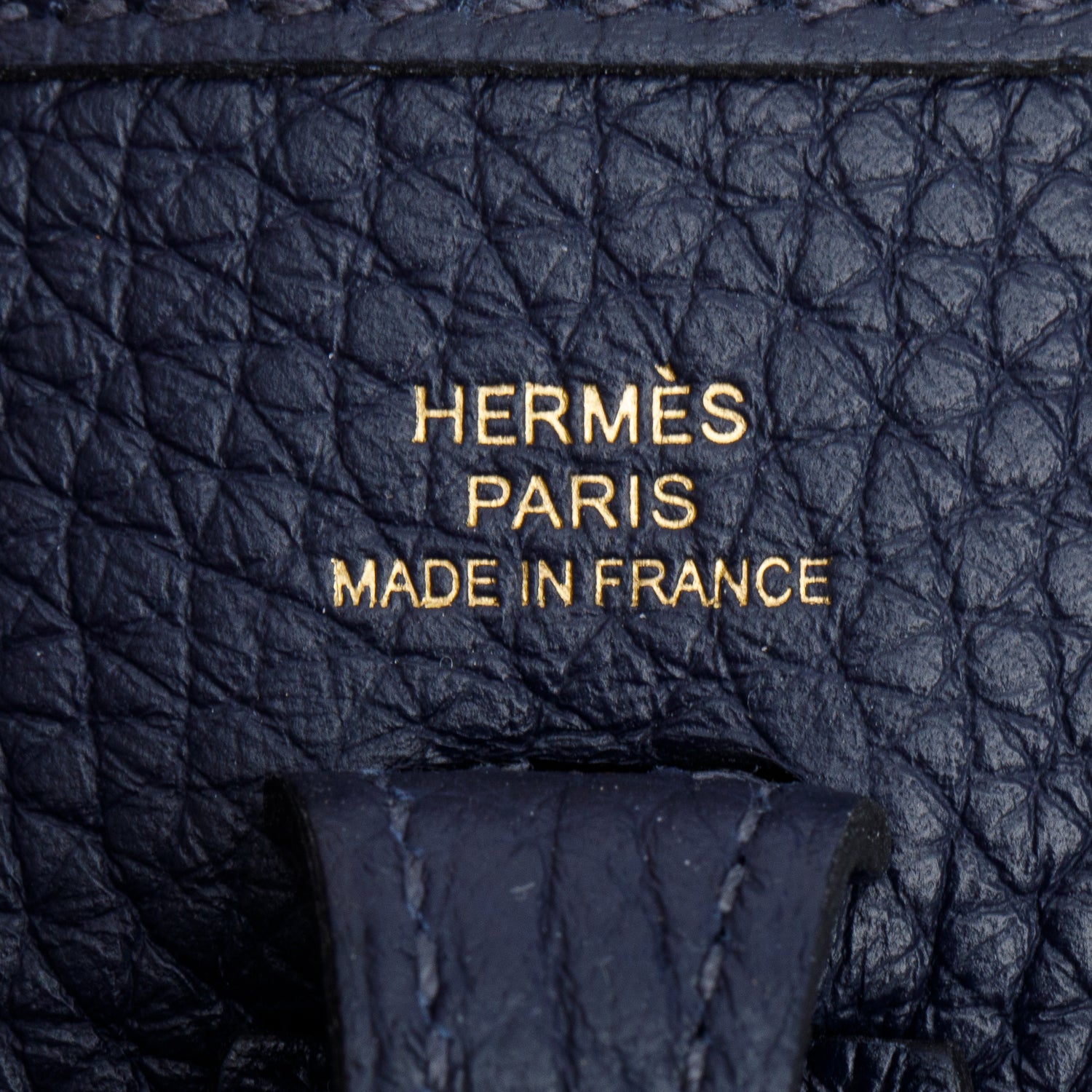 Hermes 2022 Bleu Nuit Taurillon Clemence Amazone Evelyne TPM 16 w/ Box