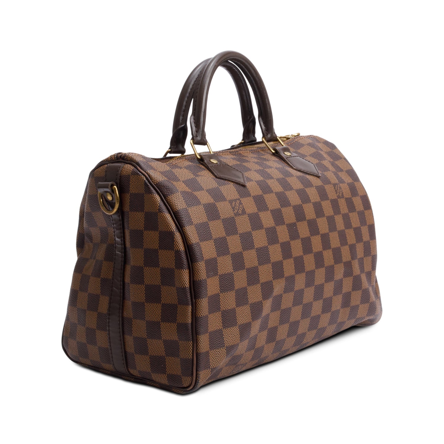 Louis Vuitton Damier Ebene Speedy Bandouliere 30 w/ Strap & Box