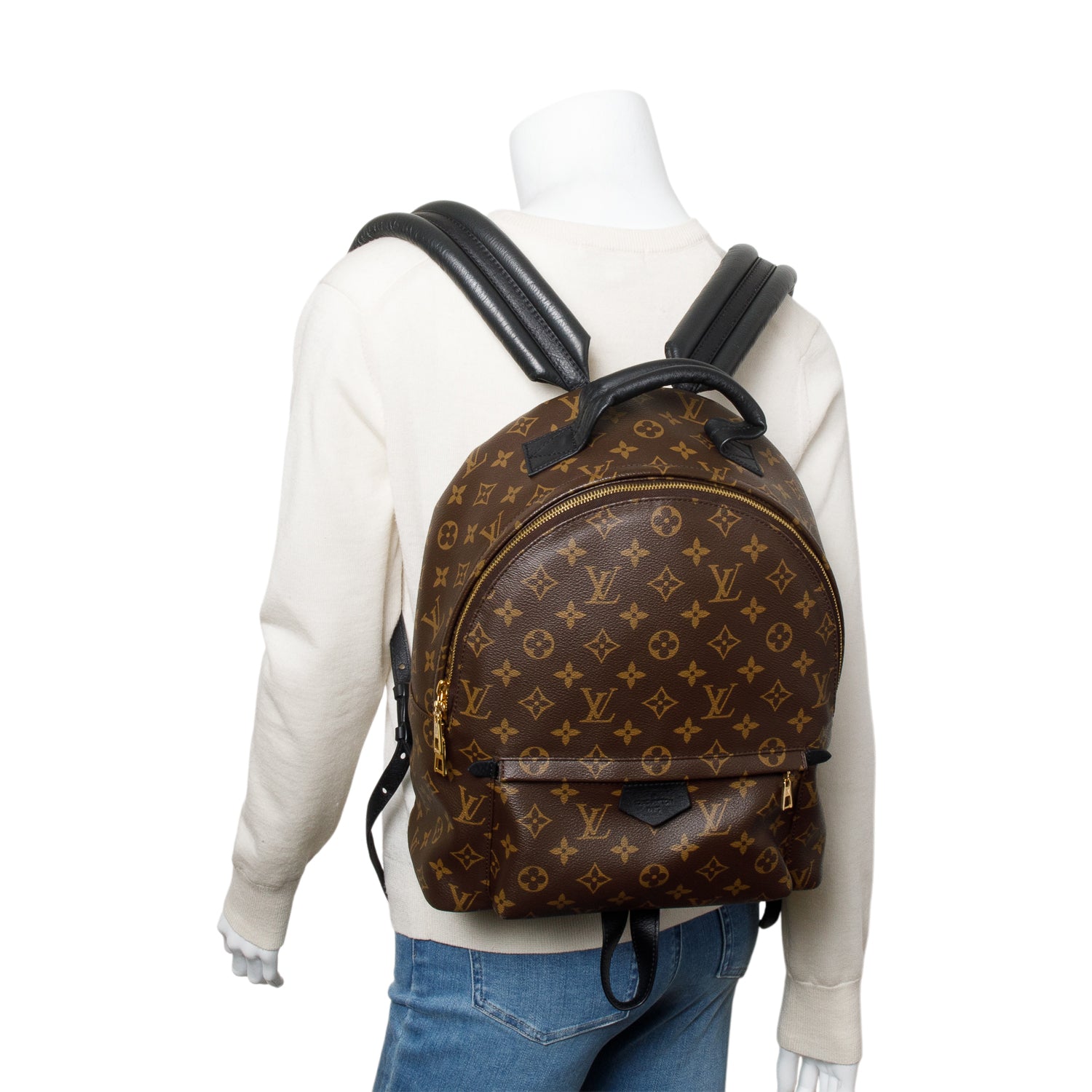 Louis Vuitton Monogram Palm Springs Backpack MM w/ Receipt