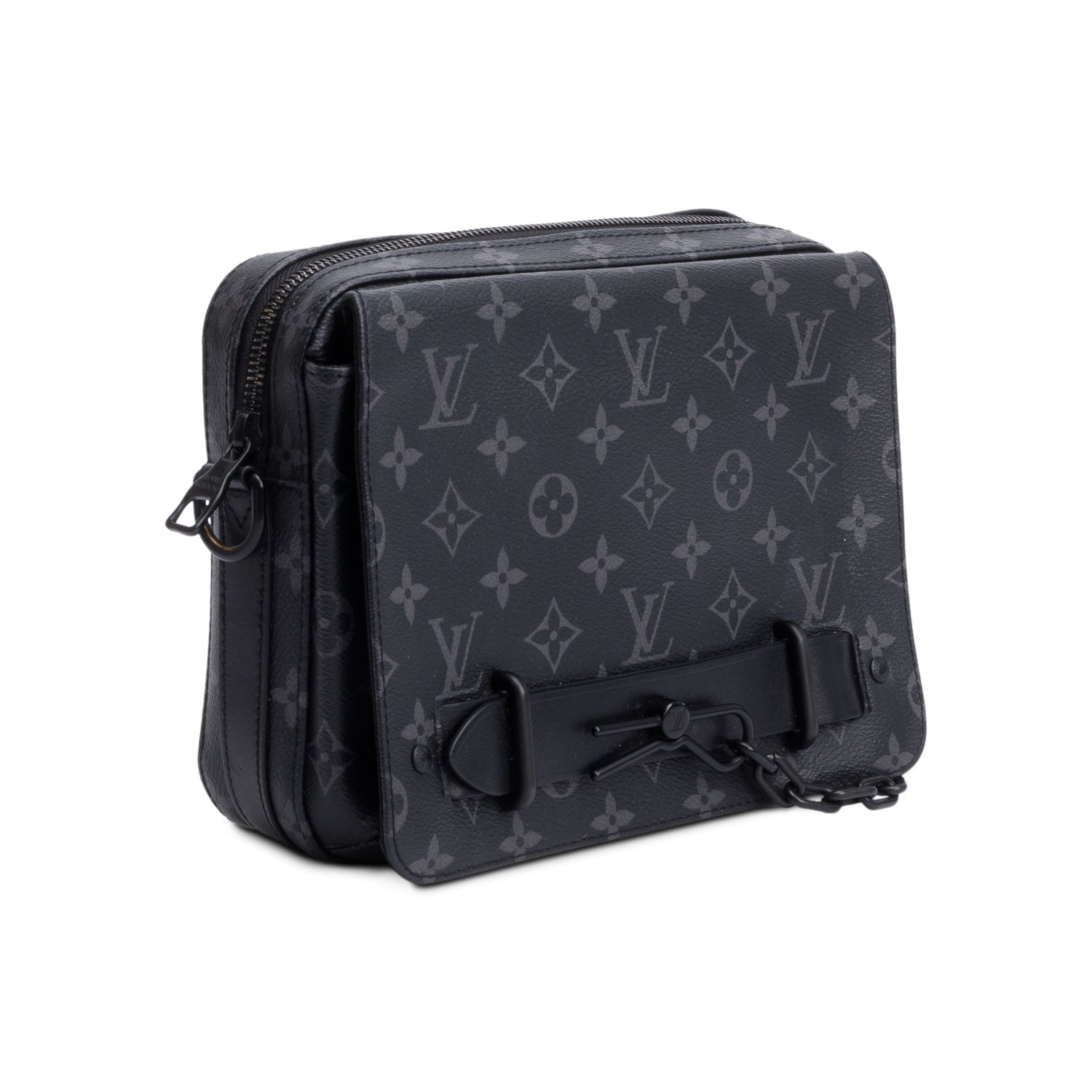 Louis Vuitton Monogram Eclipse Steamer Messenger Bag