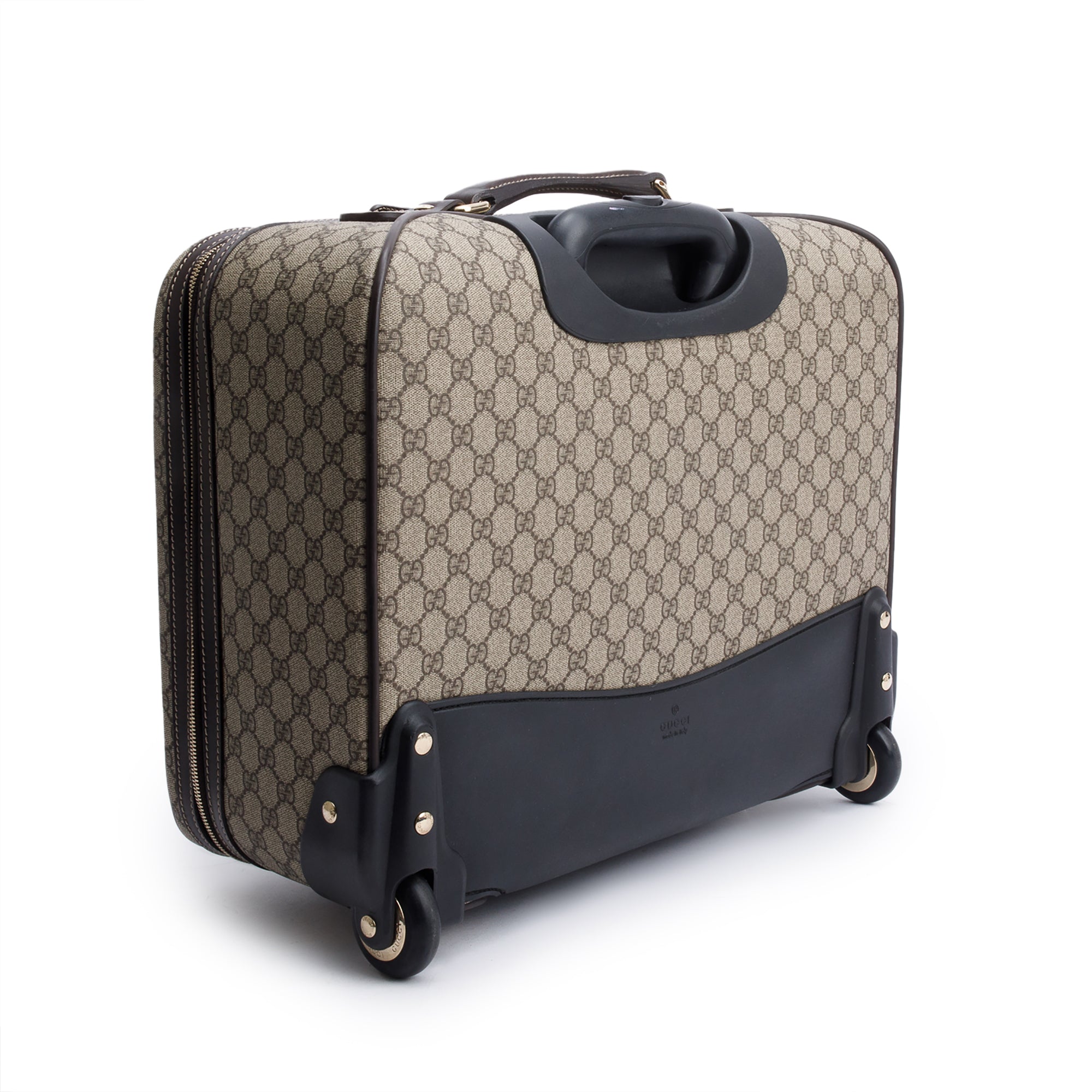Gucci GG Supreme Pilot Rolling Suitcase