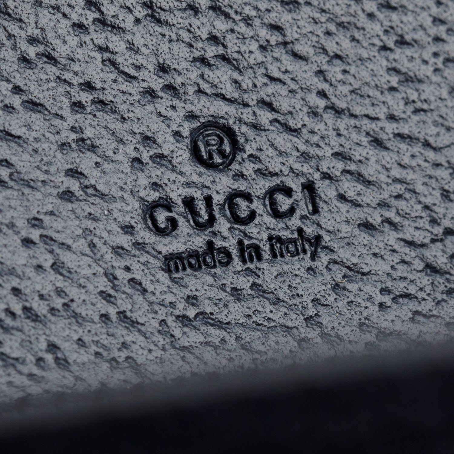 Gucci Blue GG Supreme Ophidia Half-Moon Mini Bag