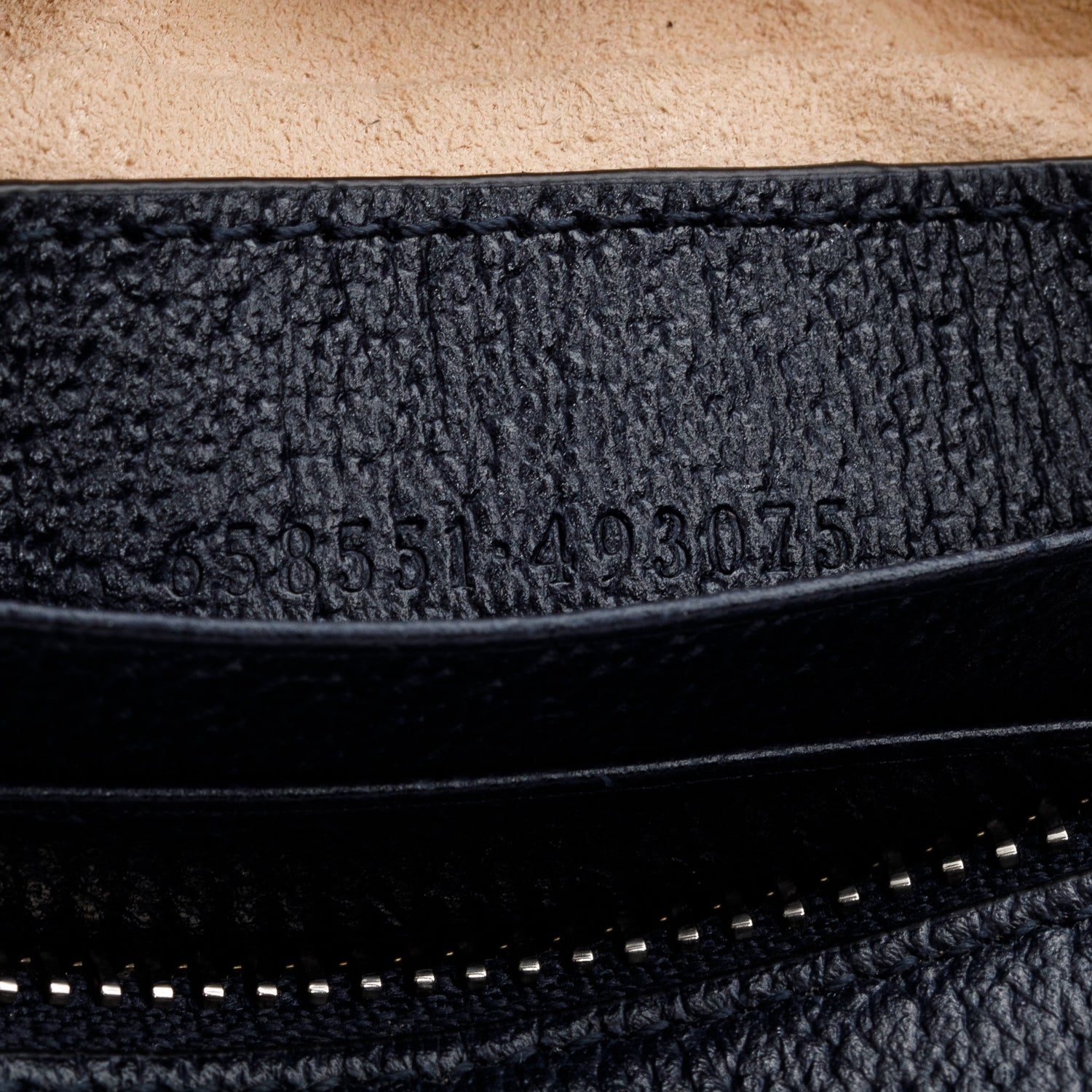 Gucci Blue GG Supreme Ophidia Half-Moon Mini Bag