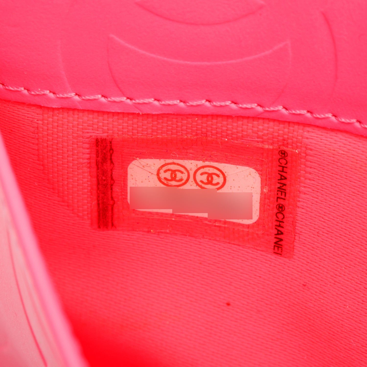 Chanel Black Calfskin Leather Cambon Yen Wallet w/ Receipt & Authenticity Card