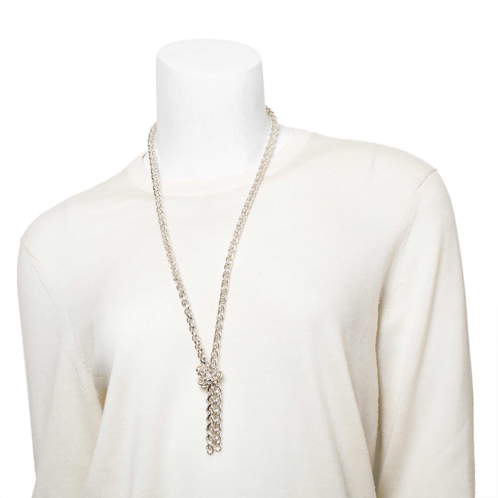 Links of London Sterling Silver Infinity Knot Necklace w/ Box