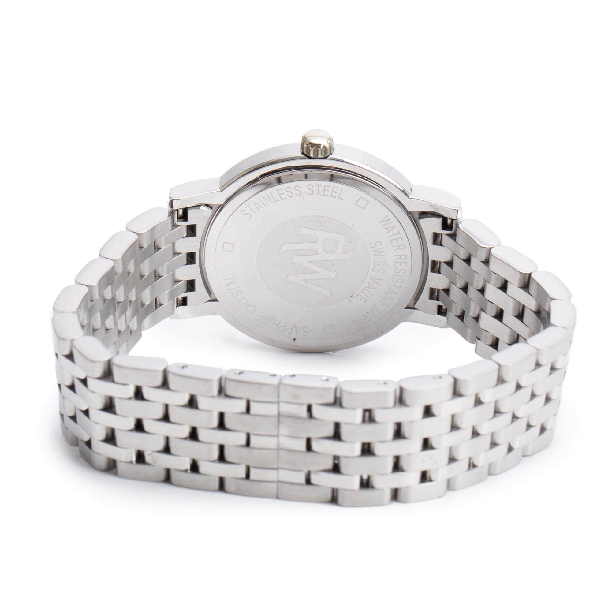 Raymond Weil Stainless Steel Toccata 34.5 MM Quartz Watch Mother of Pearl Diamond Dial