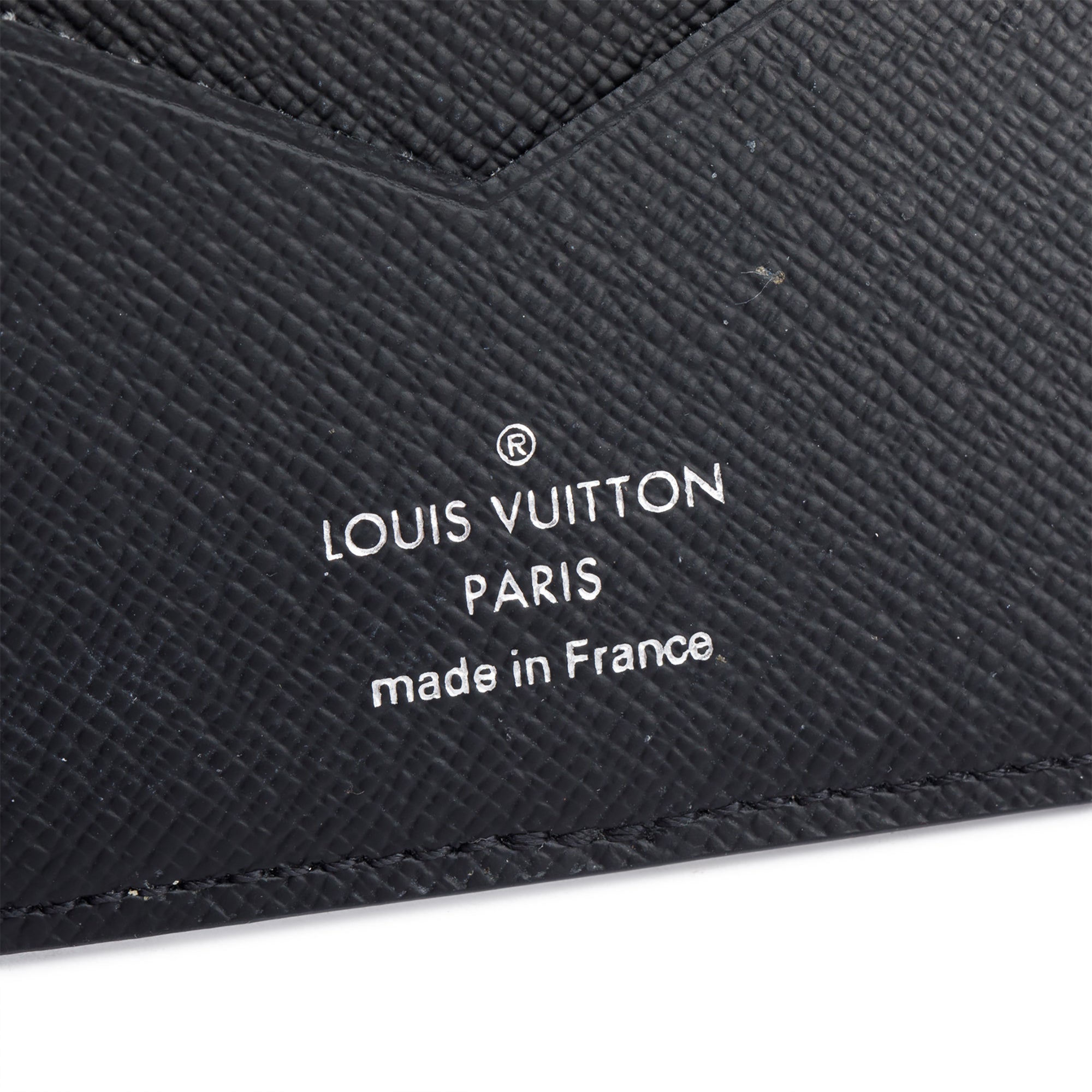 Louis Vuitton Damier Graphite Money Clip Bifold Wallet
