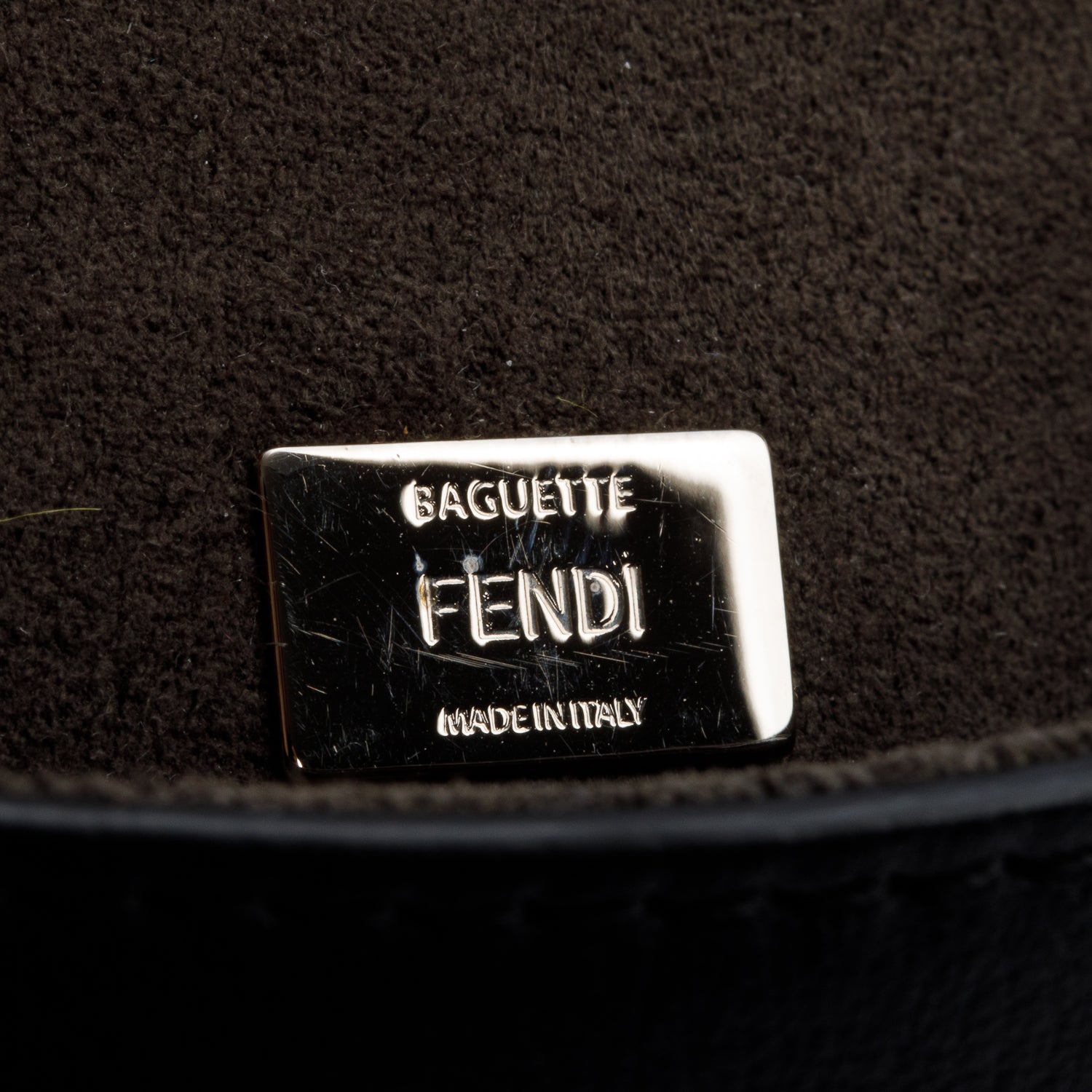 Fendi Black Multicolor Nappa Leather Hypnoteyes Double-Sided Face Chain Crossbody Bag