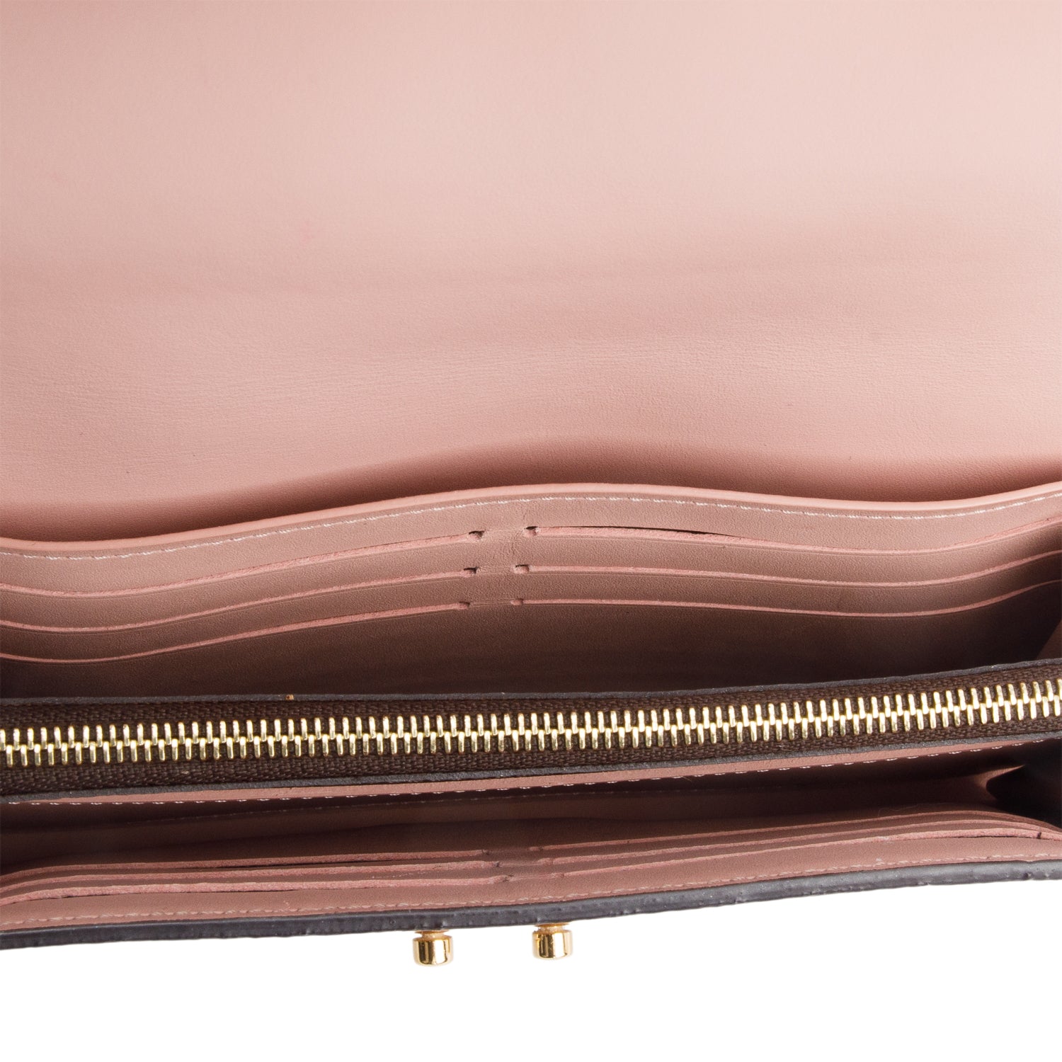 Louis Vuitton Damier Ebene Croisette Chain Wallet