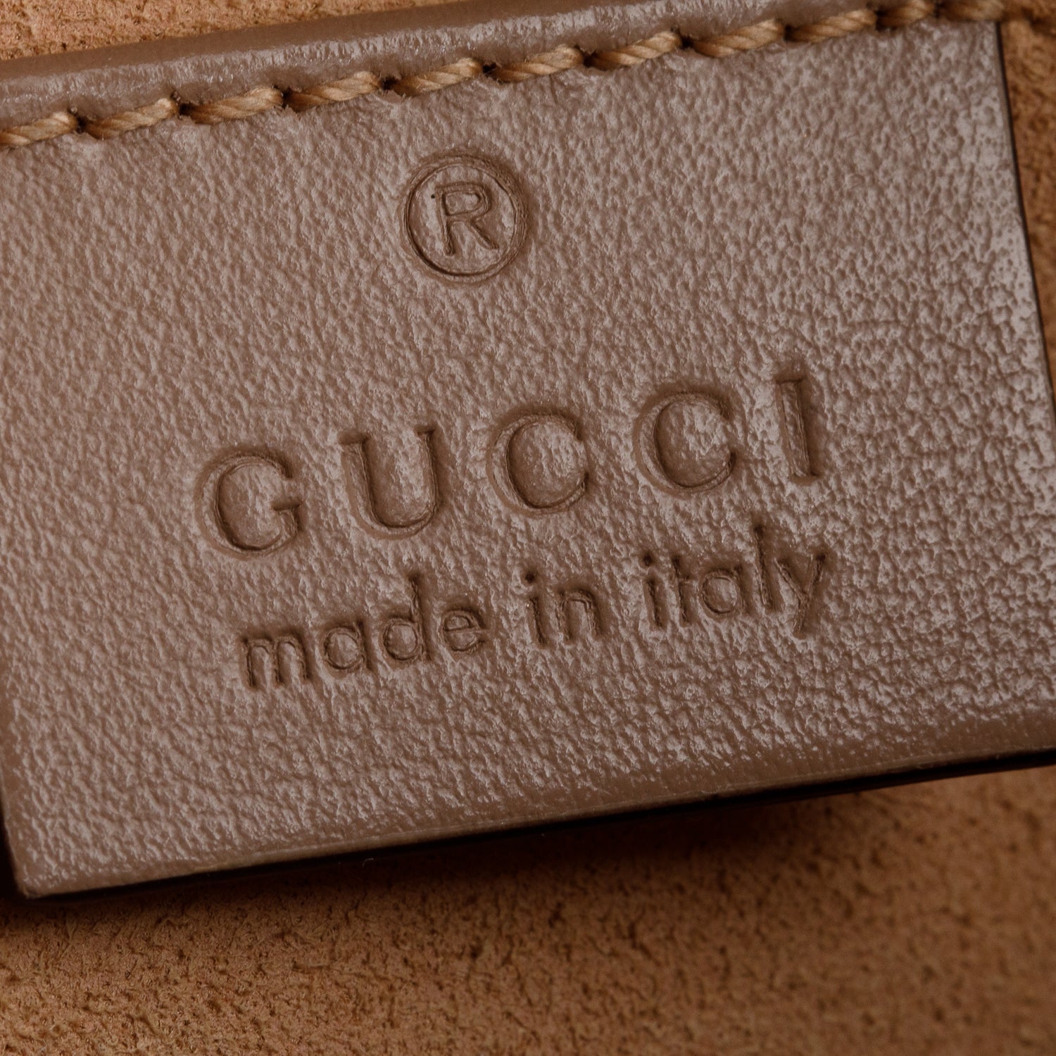 Gucci Beige GG Marmont Matelasse Small Camera Bag w/ Box