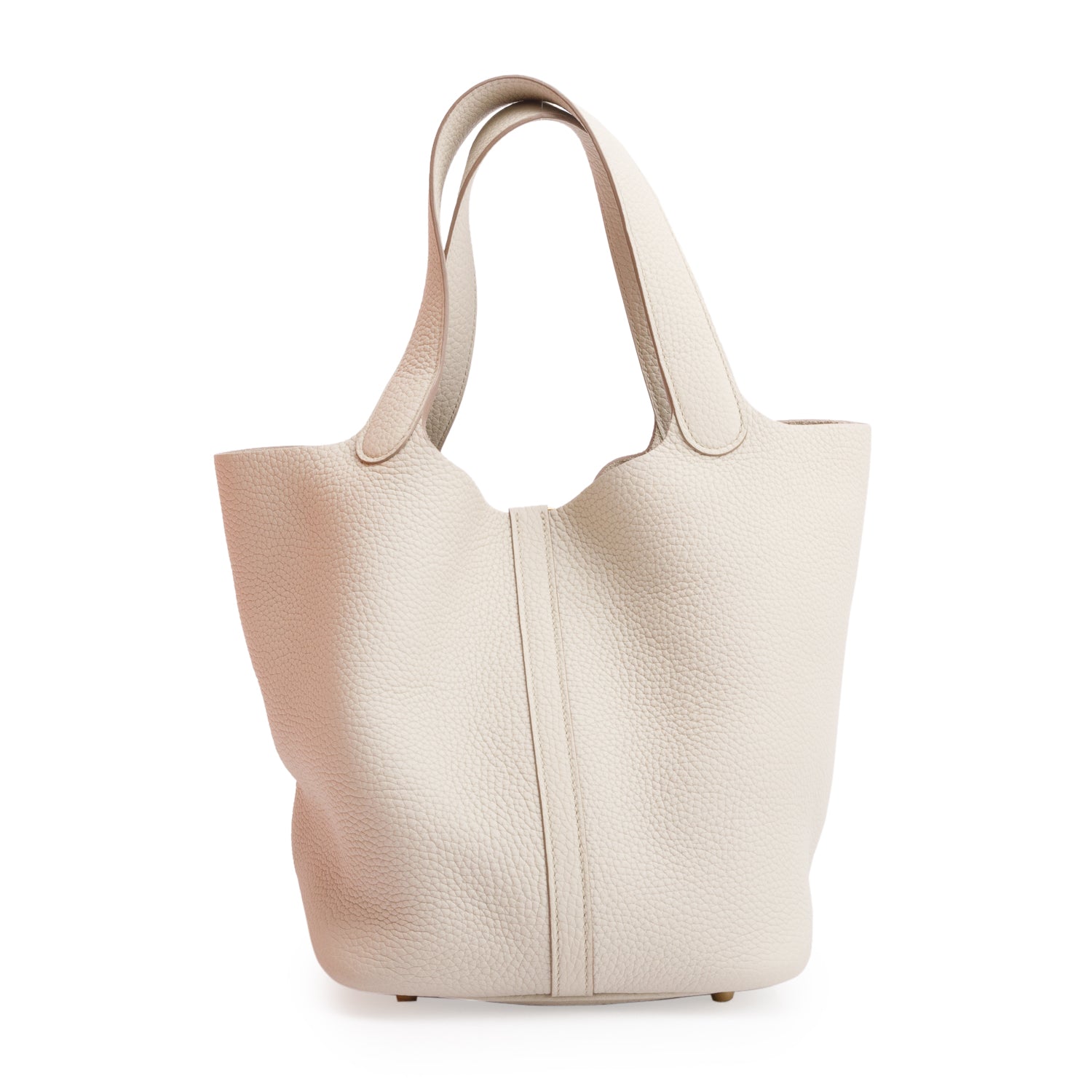 Hermes 2023 Beton Taurillon Clemence Picotin Lock 22 w/ Box & Receipt