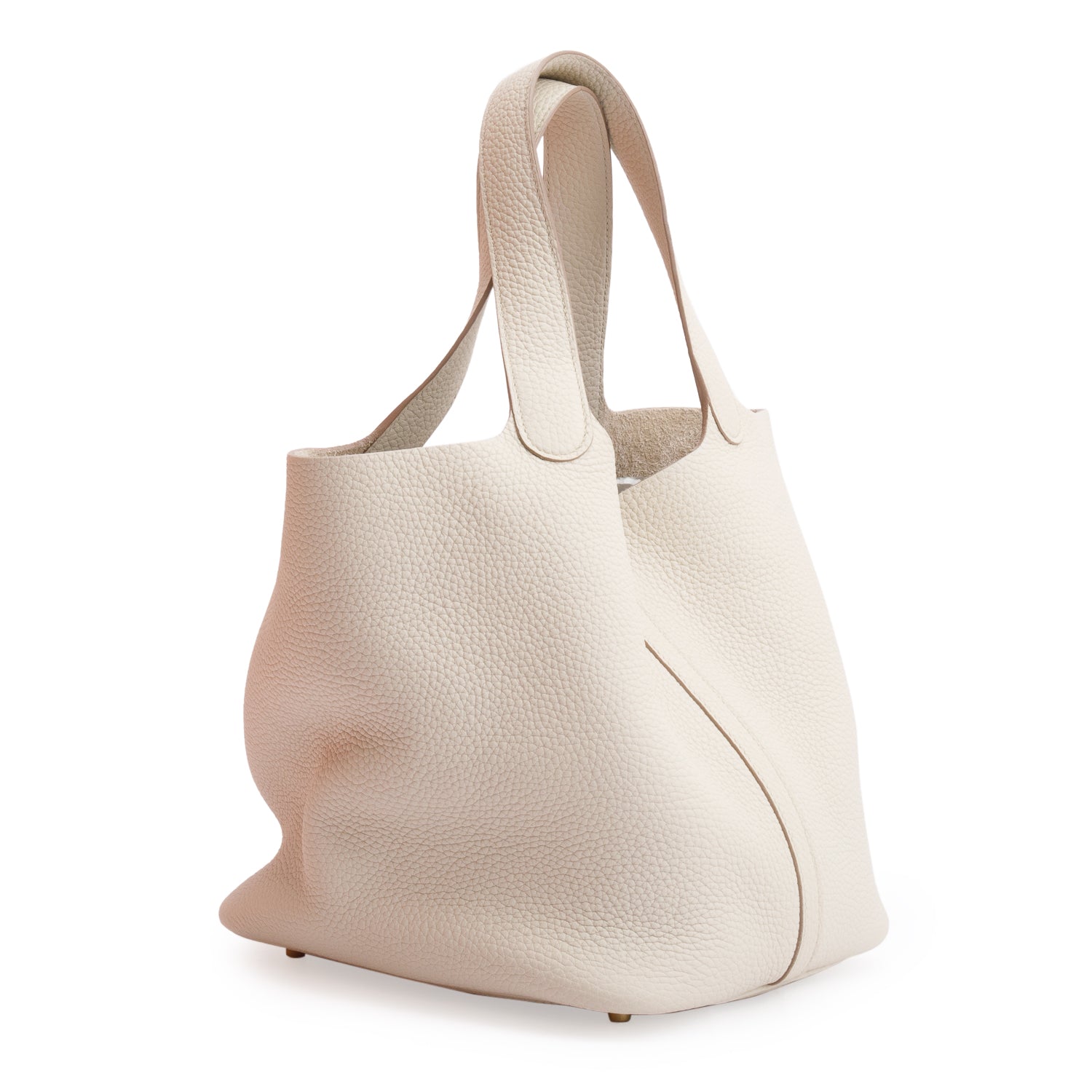 Hermes 2023 Beton Taurillon Clemence Picotin Lock 22 w/ Box & Receipt