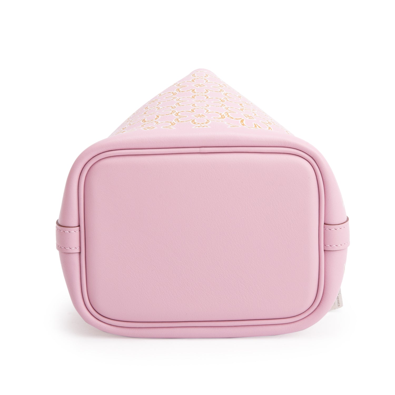 Hermes 2022 Mauve Sylvestre Veau Swift Imprime Micro Picotin Lock w/ Box