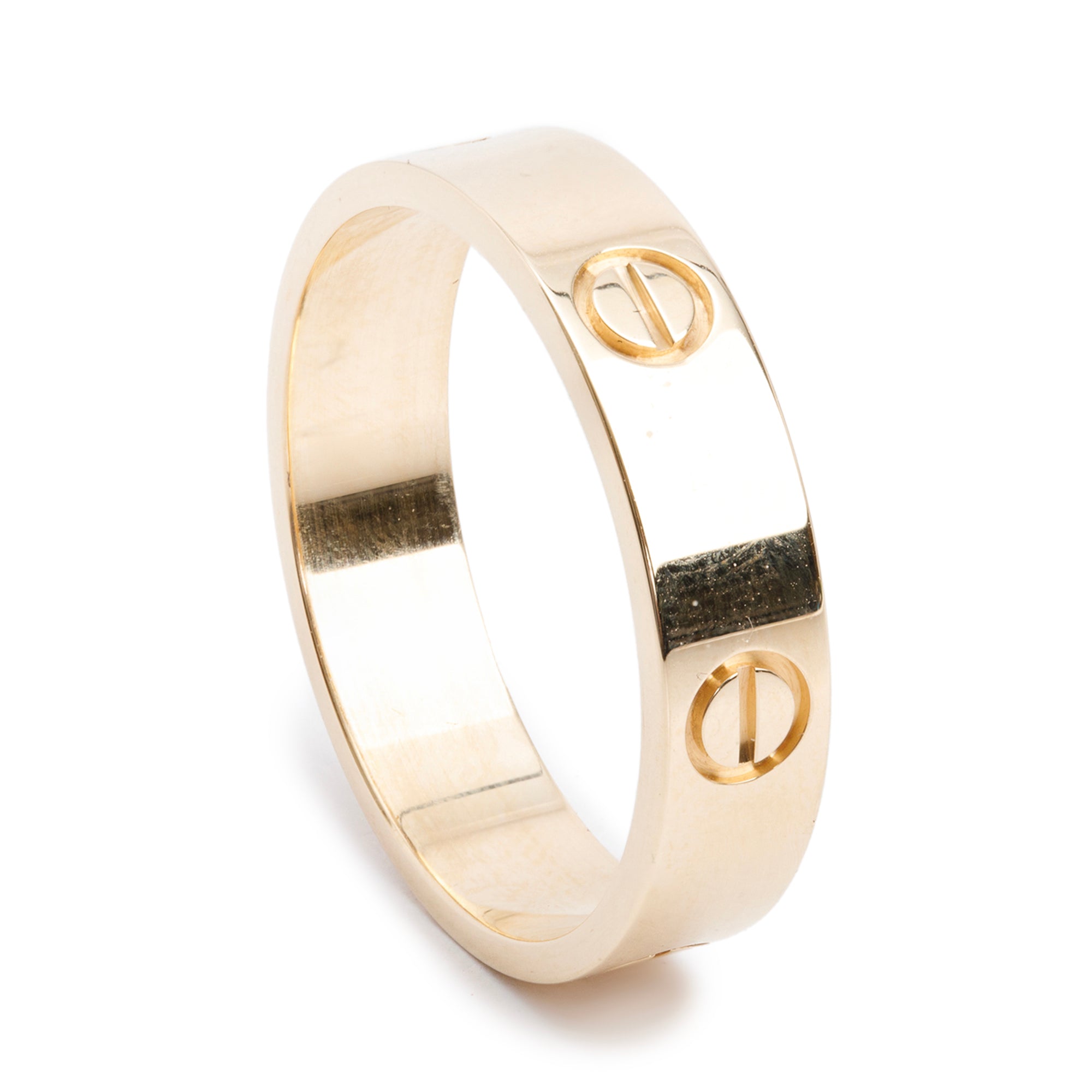 Cartier 2024 18k Yellow Gold 5.5 MM Love Ring, Size 66 11.5 w/ Box, Certificate & Receipt