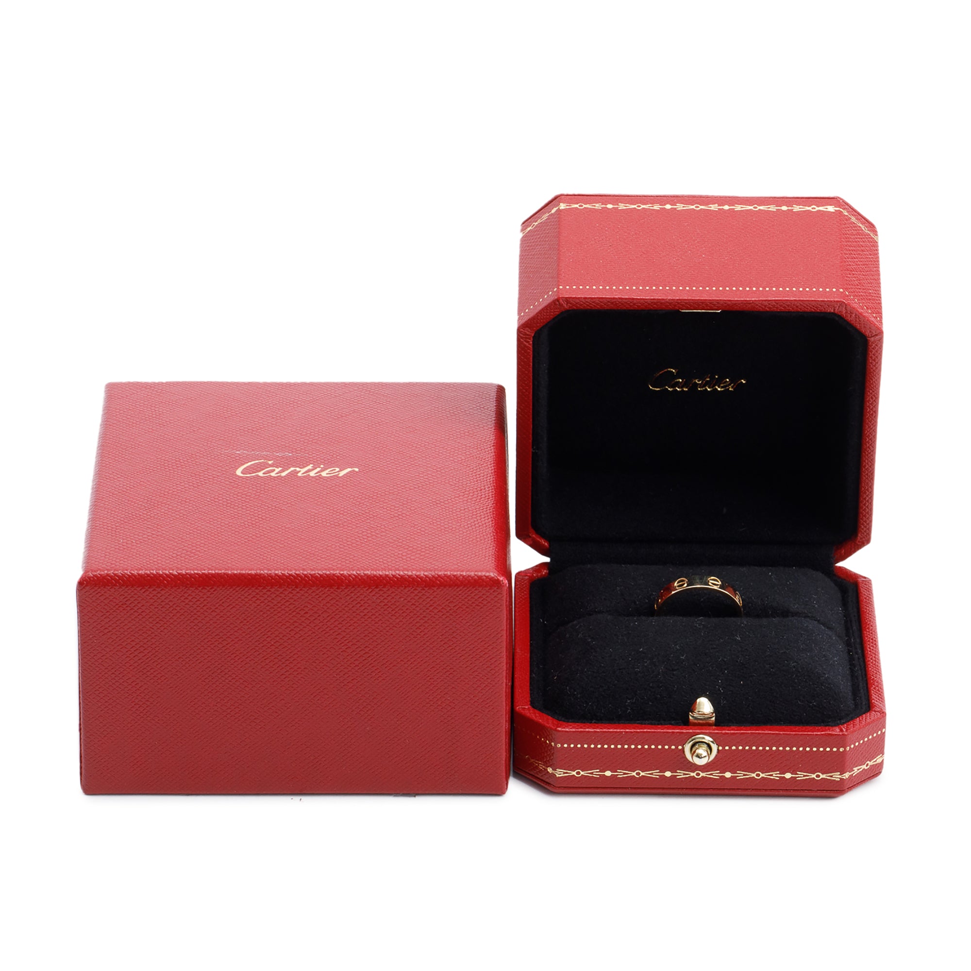 Cartier 2022 18k Yellow Gold 3.6 mm Love Wedding Band Ring, Size 50 5.25 w/ Box & Receipt