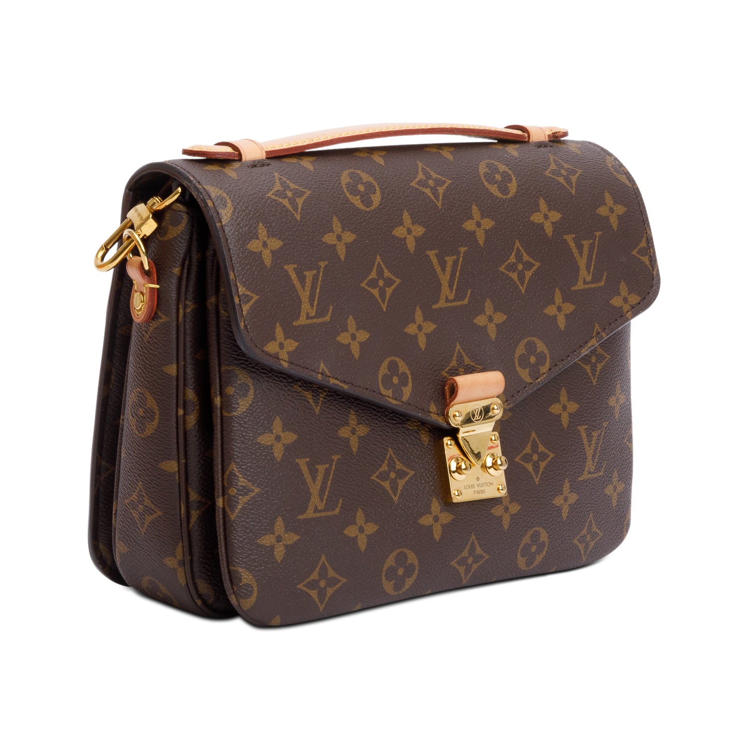 Louis Vuitton Monogram Pochette Metis w/ Strap & Box