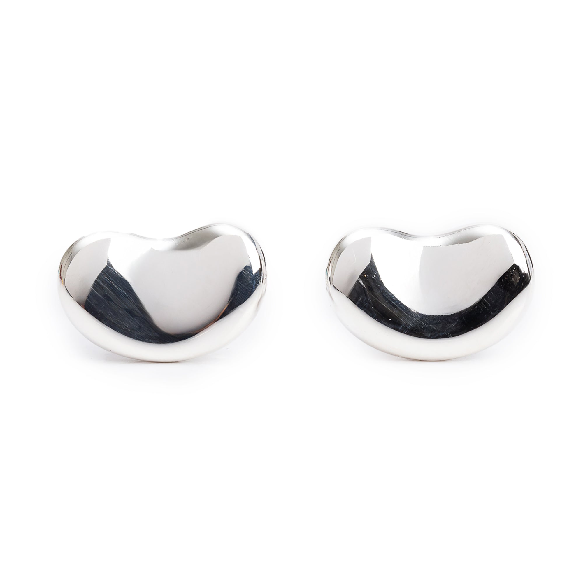 Tiffany & Co. Elsa Peretti Sterling Silver Bean Cufflinks