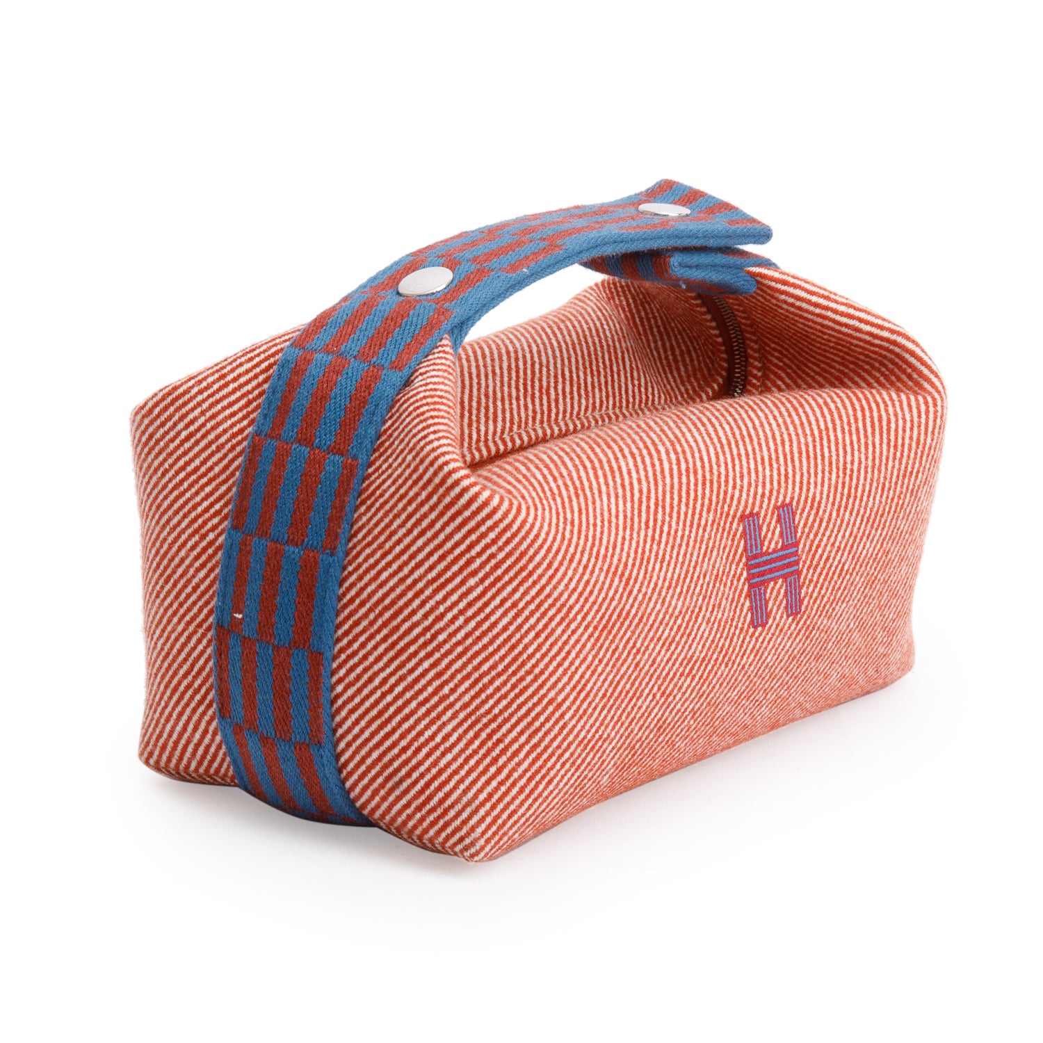 Hermes Tomette Wool Small Bride-A-Brac Case