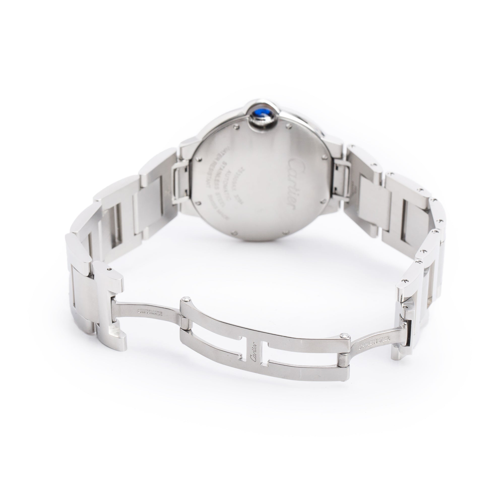 Cartier Stainless Steel Ballon Bleu de Cartier 36 MM Automatic Watch 3284