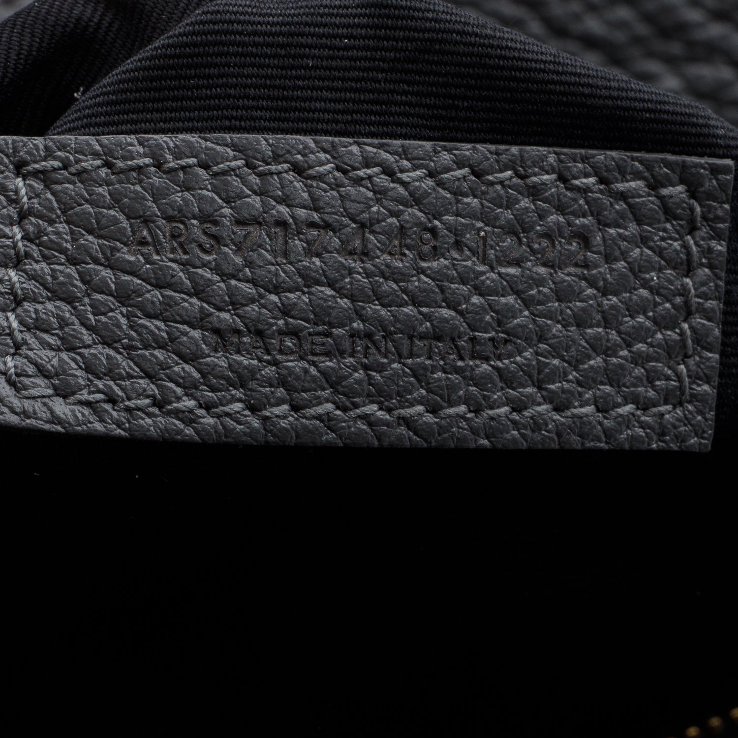 Saint Laurent 2022 Grey Grained Leather Baby Sac De Jour w/ Strap