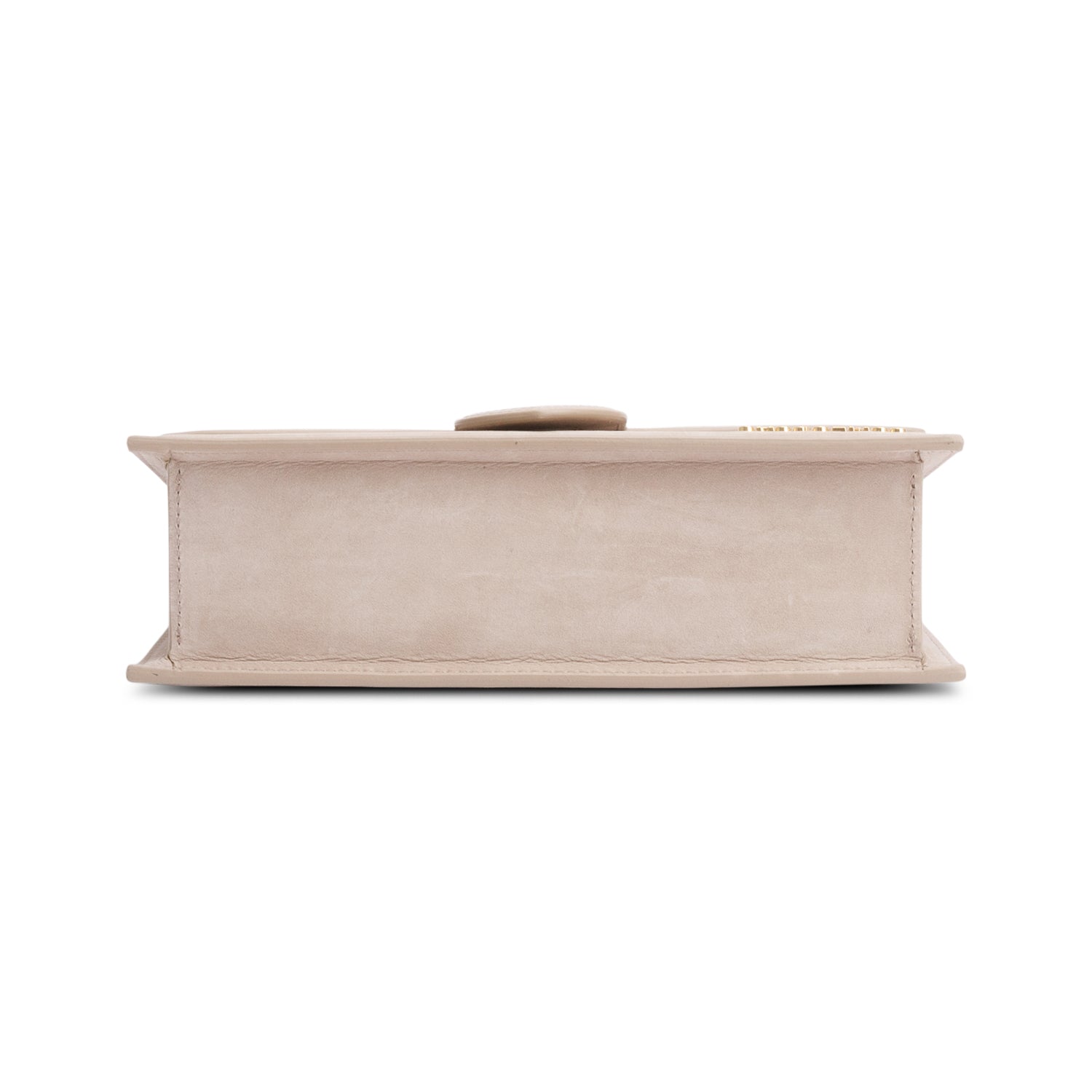 Jacquemus Beige Suede Le Grand Bambino Bag w/ Strap