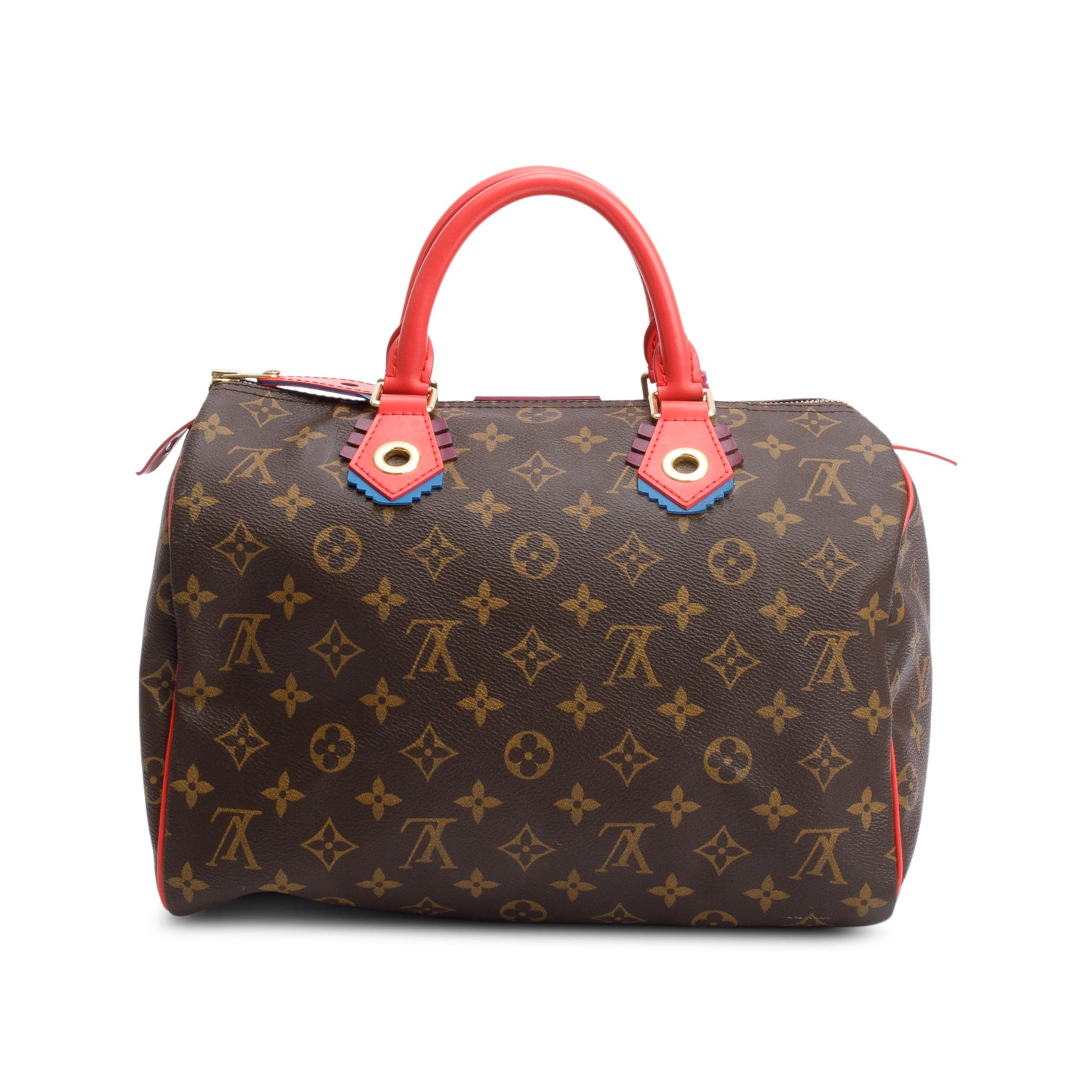 Louis Vuitton Limited Edition Monogram Totem Speedy 30 Flamingo
