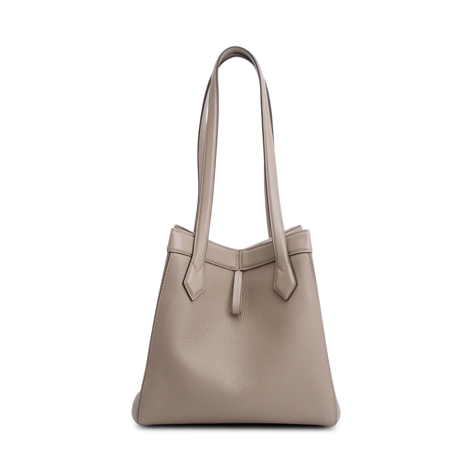 Fendi Beige Calfskin Leather Medium Origami Tote