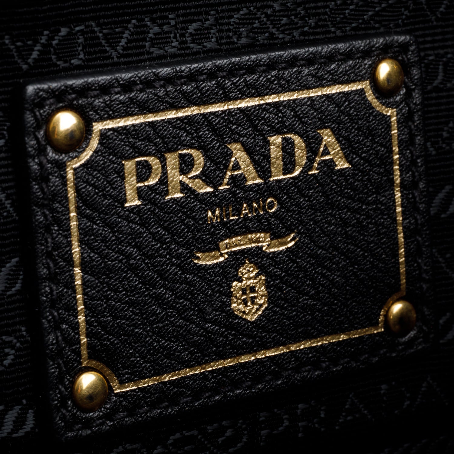 Prada Black Vitello Daino Leather Zip Convertible Tote w/ Strap