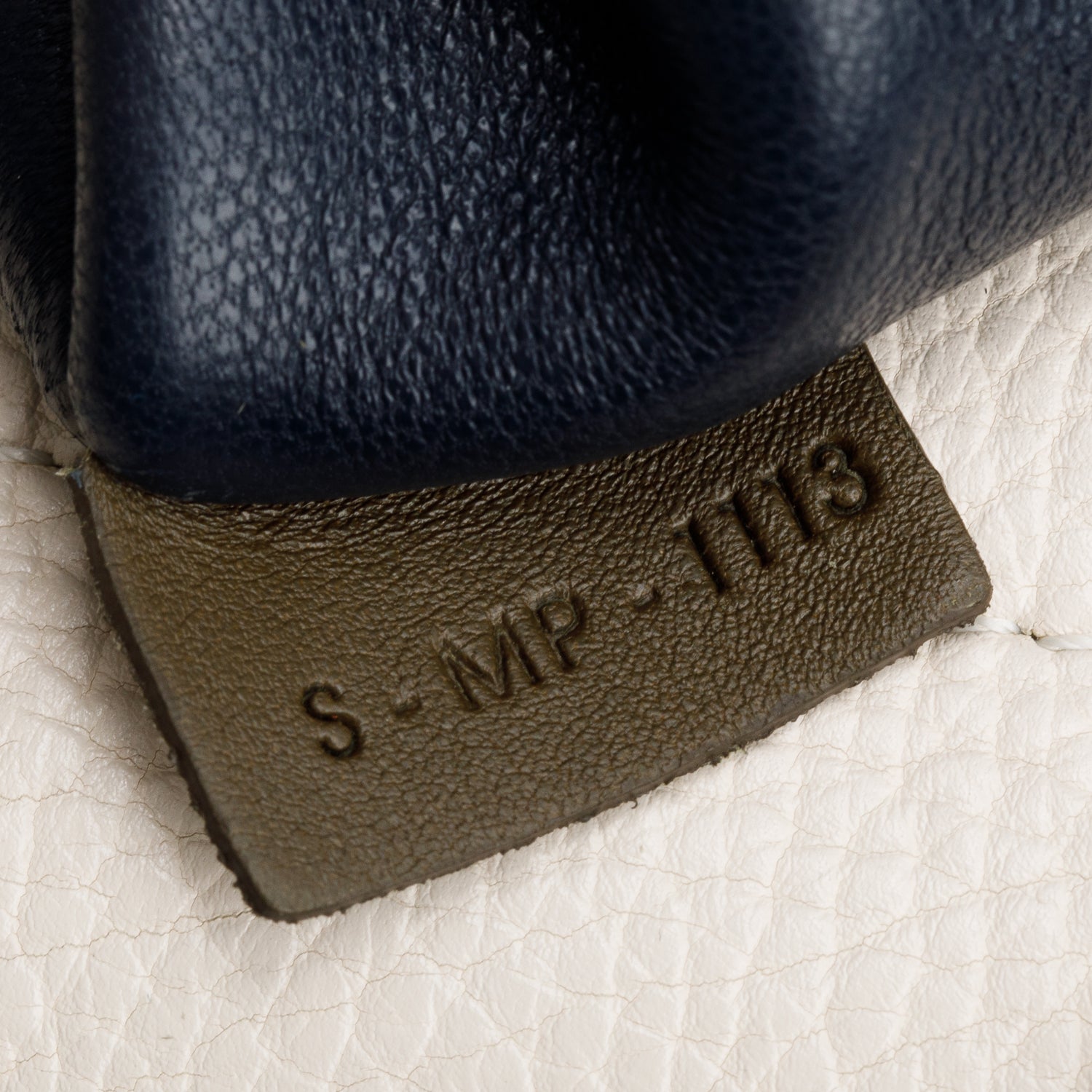 Celine Tricolor Calfskin Leather and Suede Medium Trapeze Bag w/ Strap