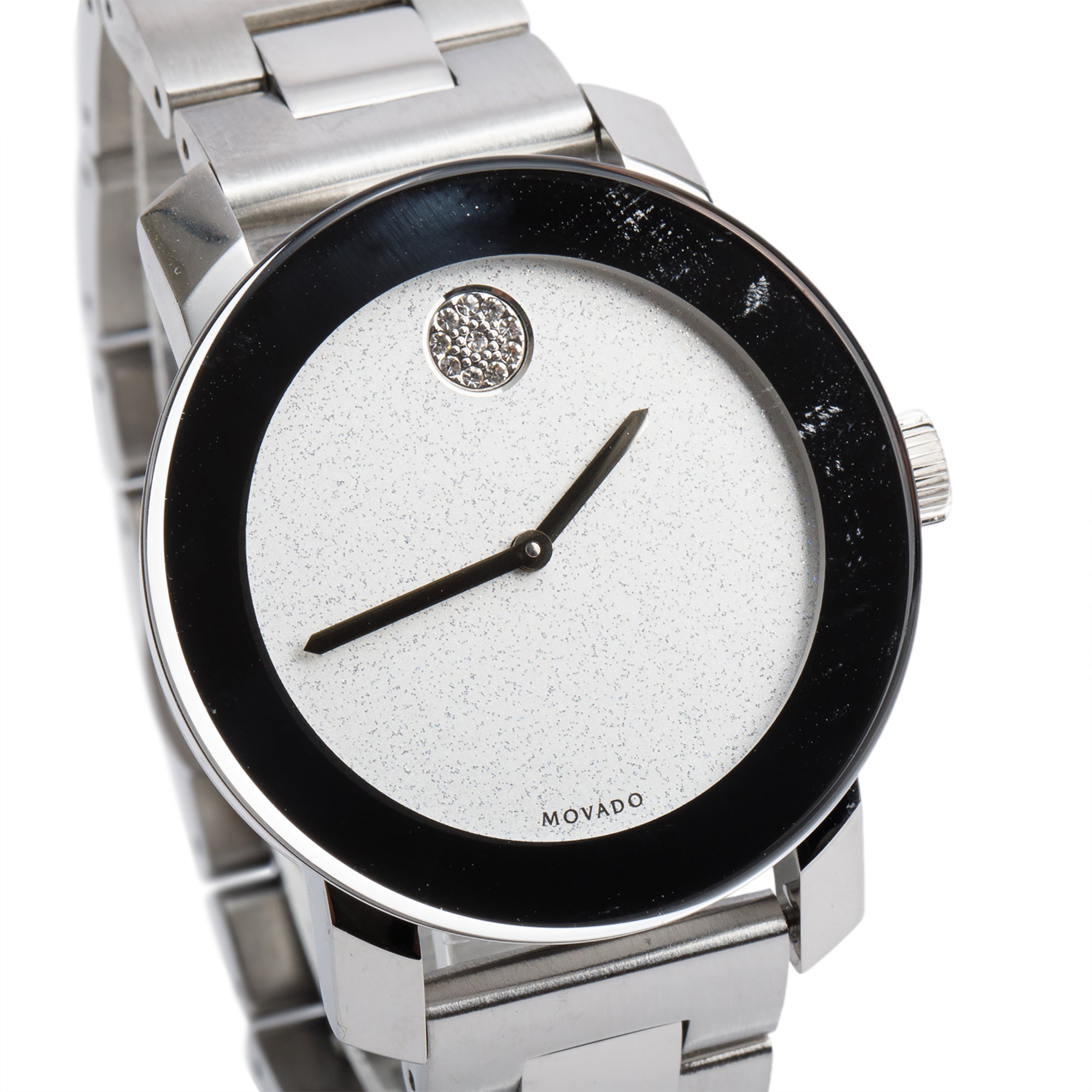 Movado Stainless Steel Bold Evolution 36 MM Quartz Watch