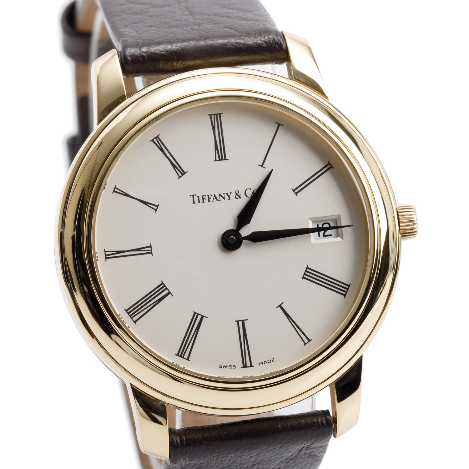 Tiffany & Co. 18k Yellow Gold Mark Resonator 37 MM Watch