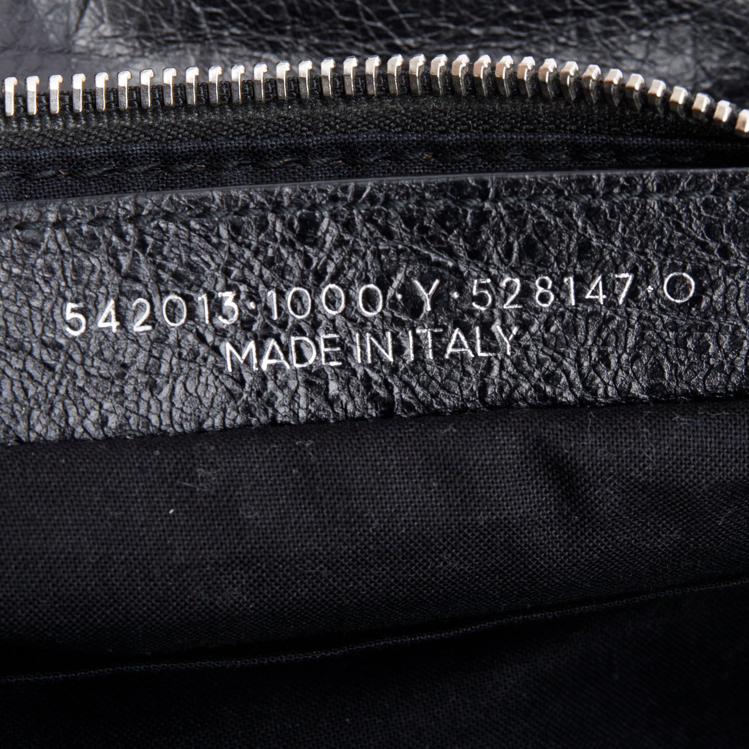 Balenciaga Black Arena Leather Classic Motocross Neo Lift Hip Bag