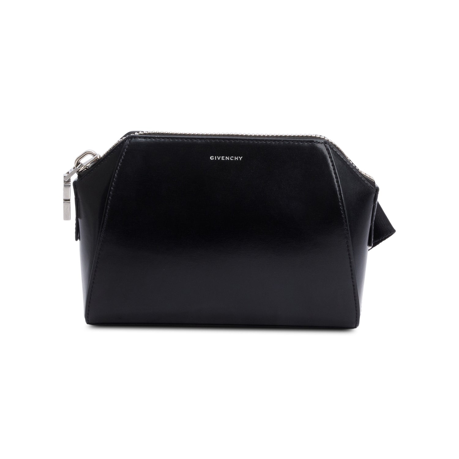 Givenchy 2022 Black Box Leather Antigona Crossbody Bag