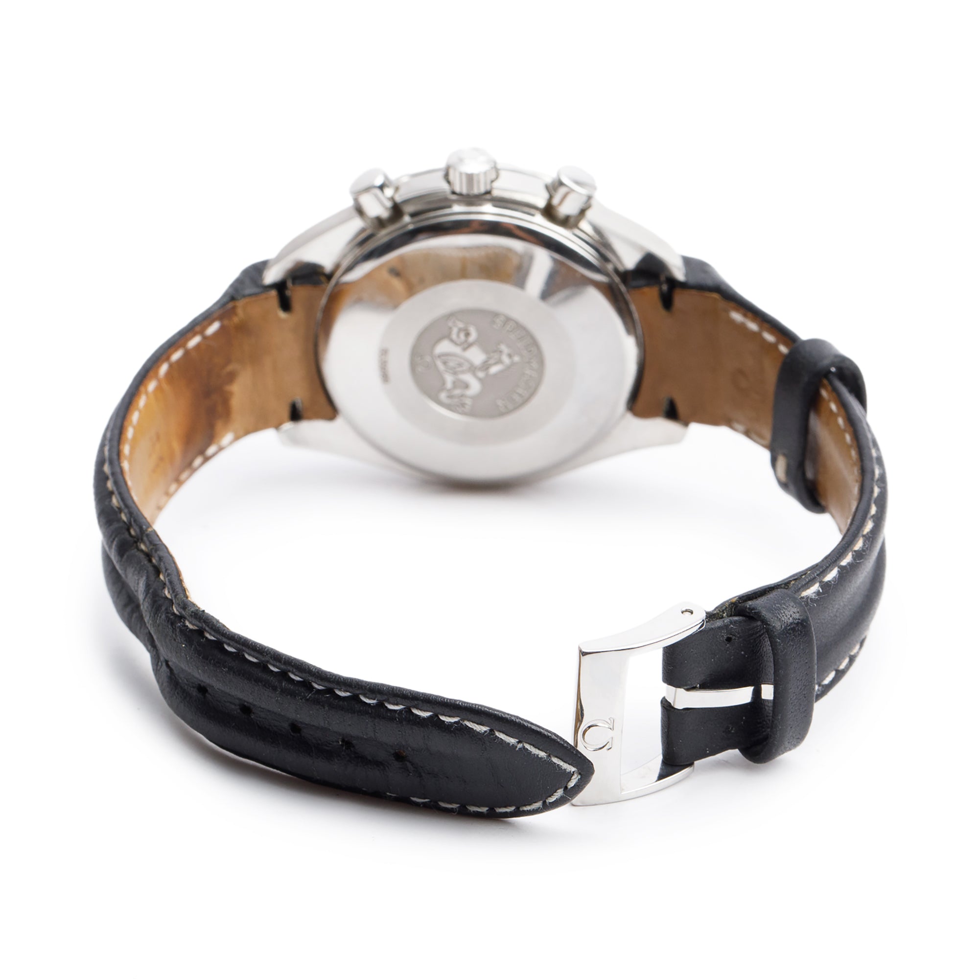 Omega Stainless Steel Speedmaster Triple Day Date MK40 39 MM Automatic Chronograph Watch