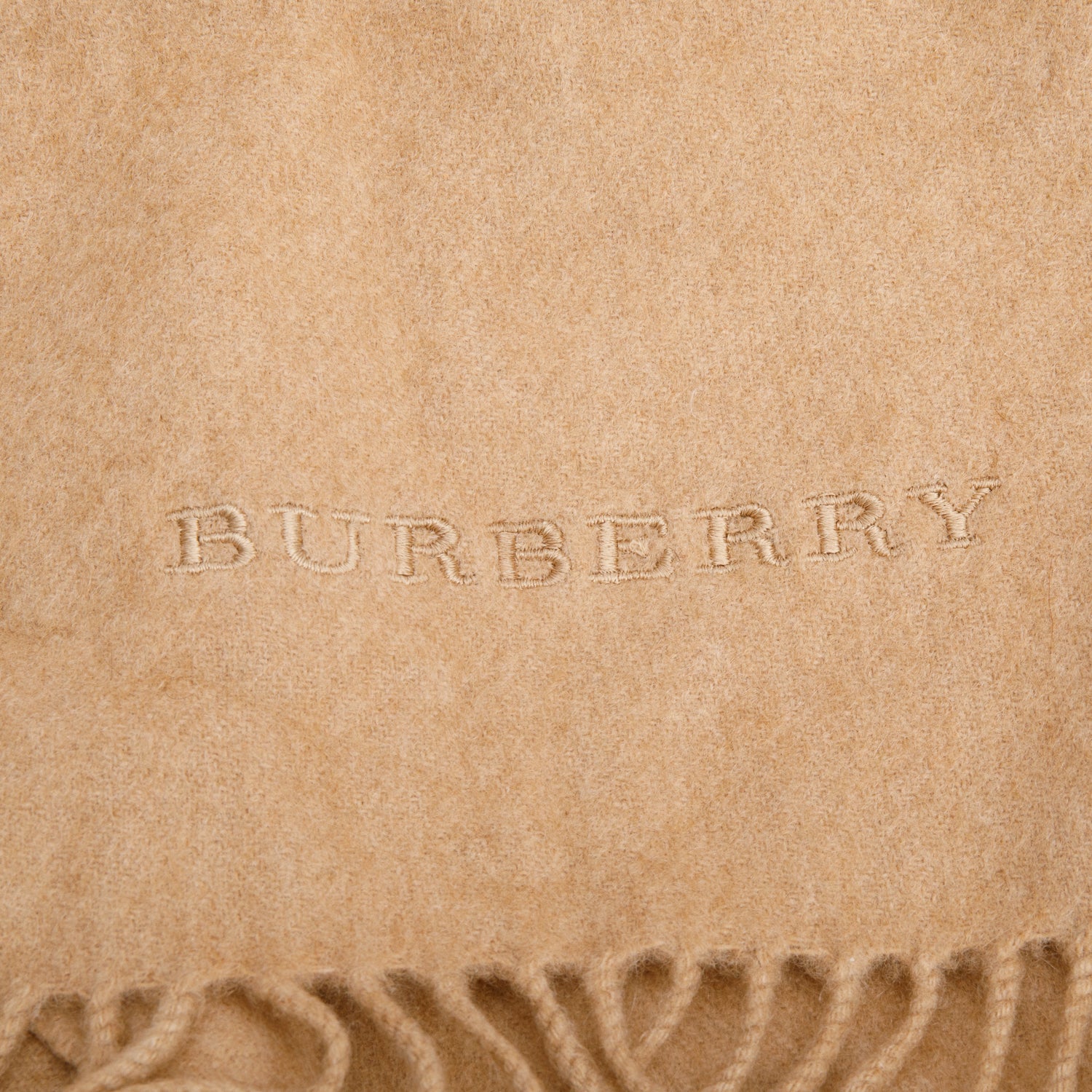 Burberry Beige Cashmere Scarf